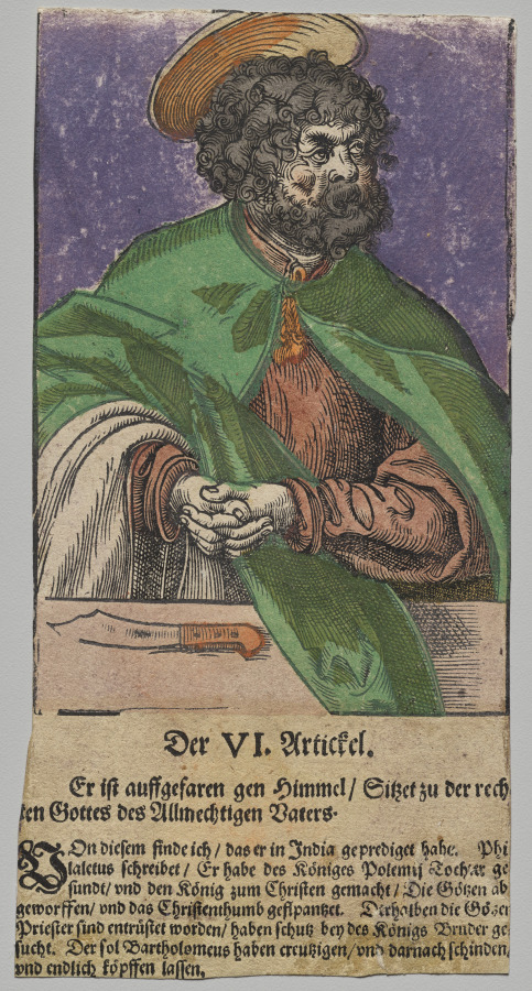 Bartholomew from Christ, the Apostles, and Saint Paul