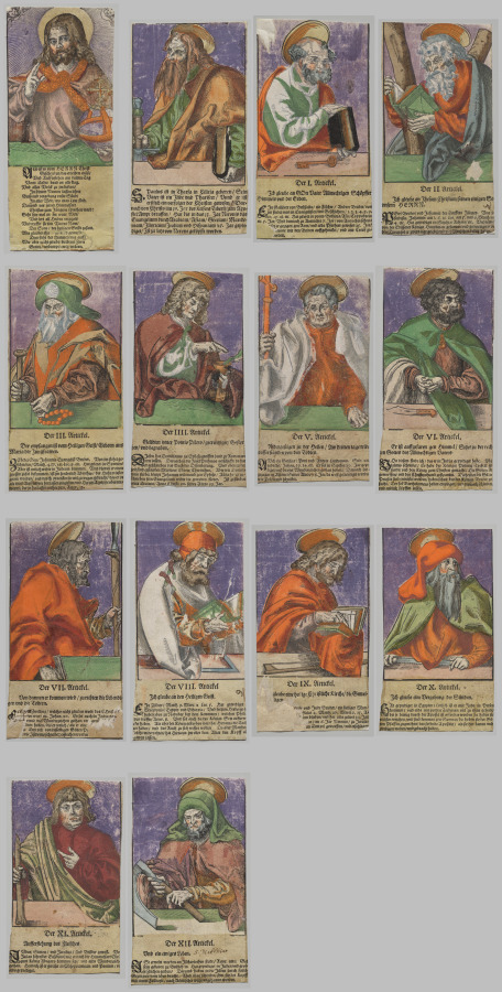 Christ, the Twelve Apostles, and Saint Paul