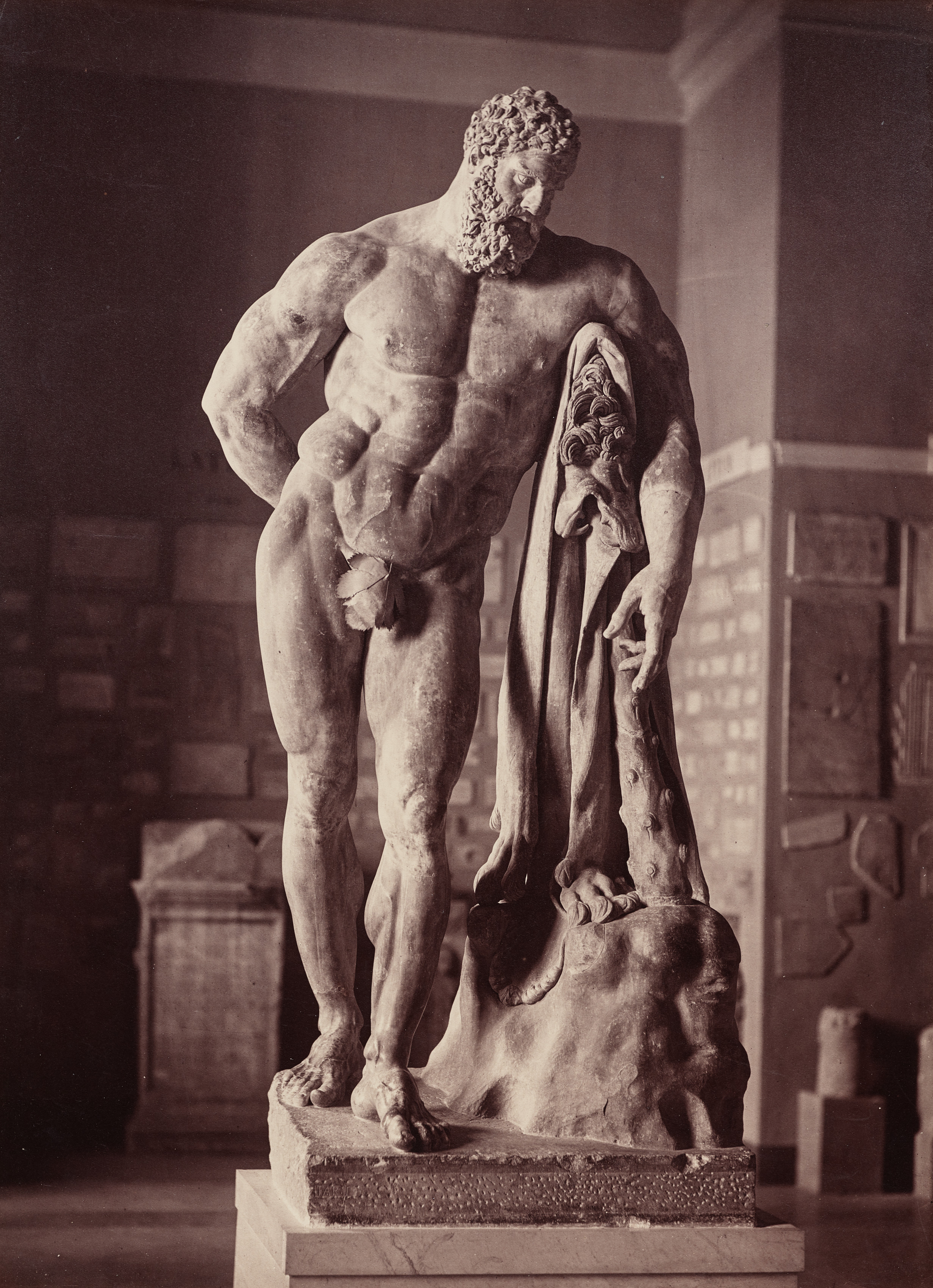 Farnese Hercules, Museum of Naples, Italy | Cleveland Museum of Art