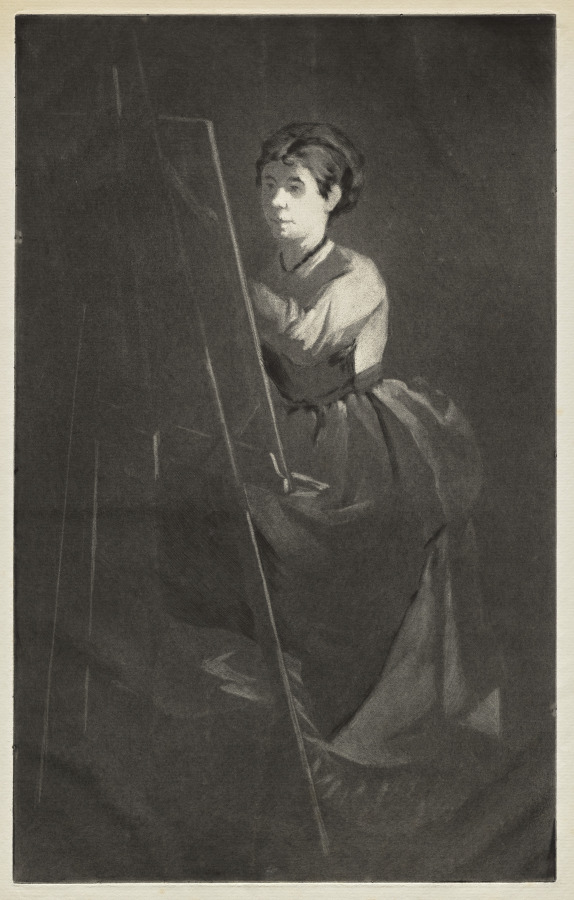 Young Woman at an Easel