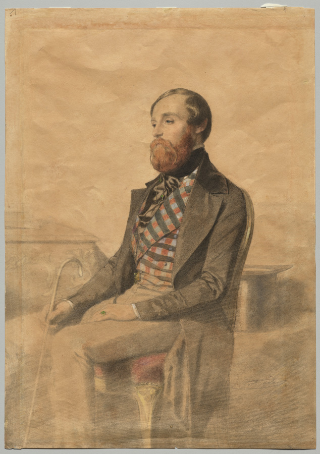 Portrait of Alfred de Musset (1810-1857)