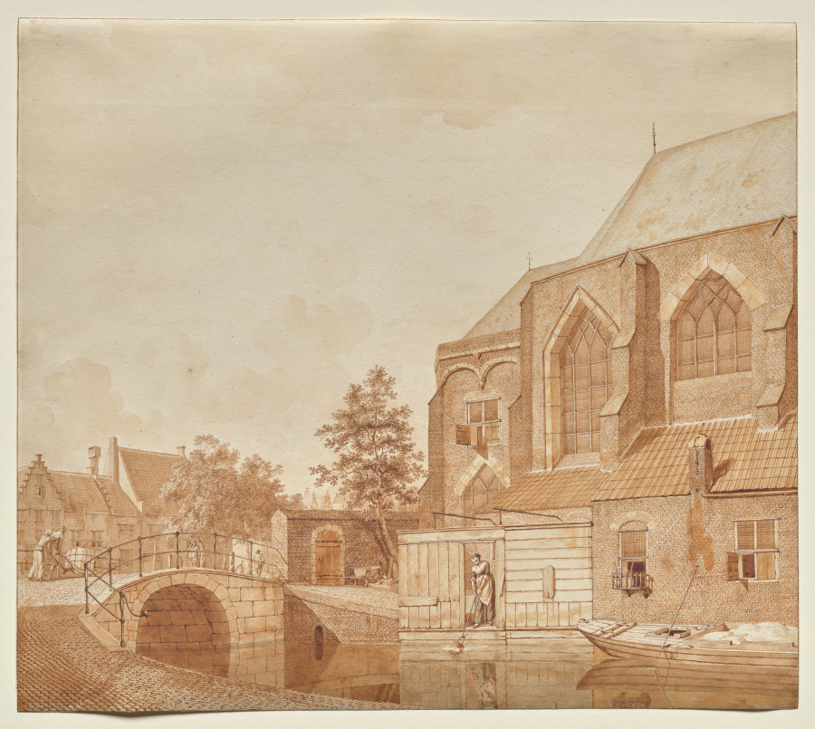 A View of the Nieuwe Kerk, Delft