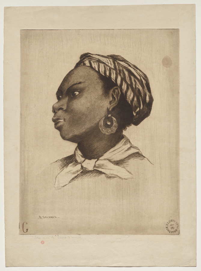 An African Woman, after Eva Gonzalès