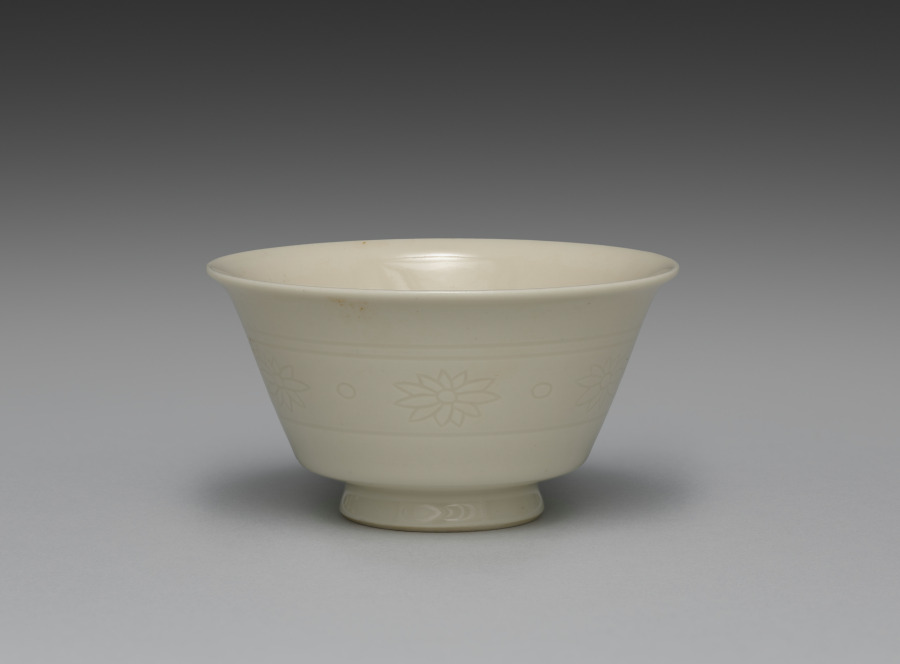 Teacup from Teacups with Floral Band Motif