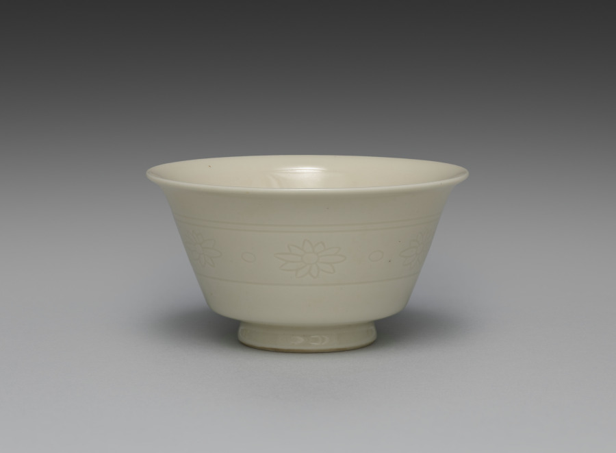 Teacup from Teacups with Floral Band Motif