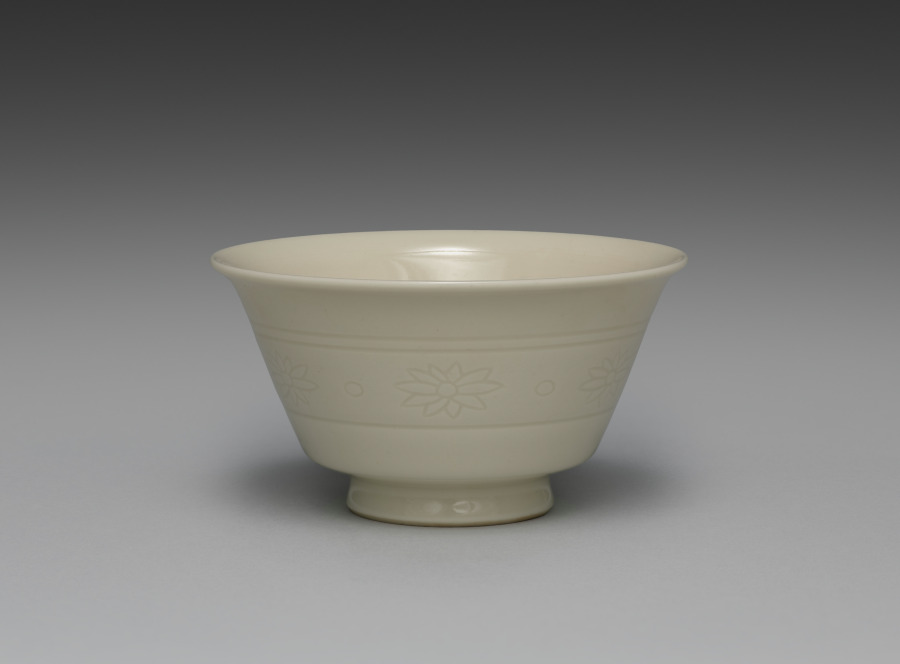 Teacup from Teacups with Floral Band Motif