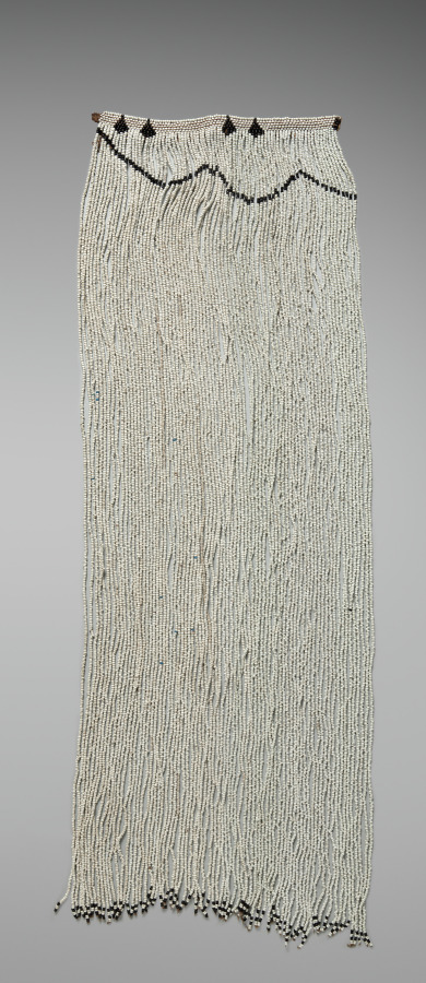 Royal ceremonial beadwork: breast cover (incebetha)