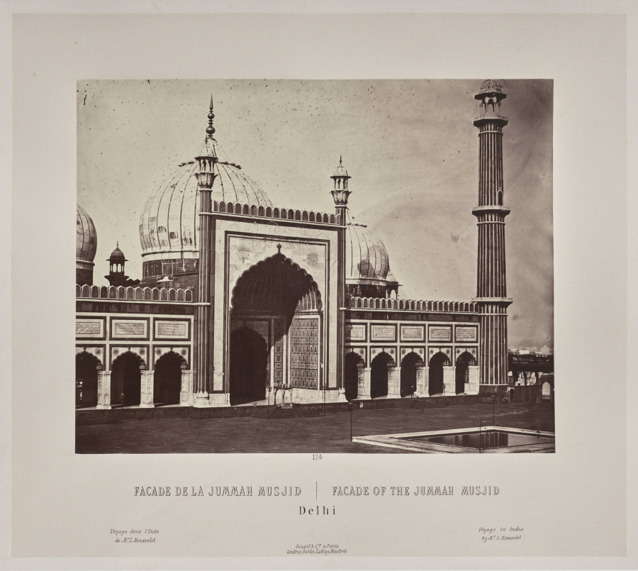 Facade of the Jummah Musjid, Delhi