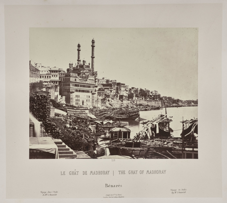 The Ghat of Madhoray, Bénarès
