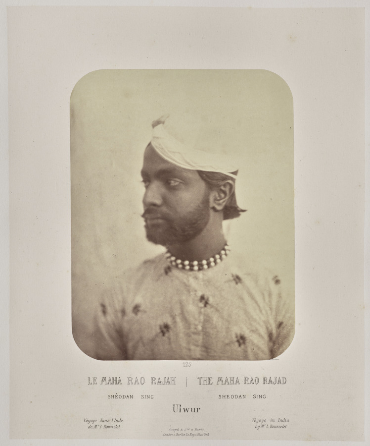 The Maha Rao Rajad, Sheodan Sing, Ulwur