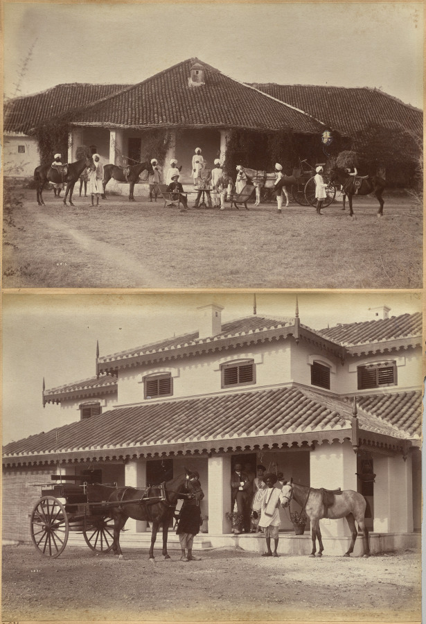 Dr. Morris and party, Jhansi (recto); Mr. MacNull, Jhansi (verso)
