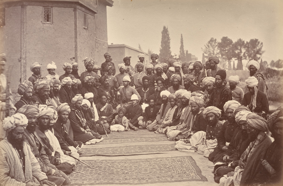 Major Cavagnari C.S.I. and Sirdars