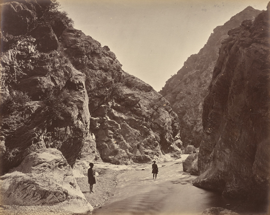 End of the Defile, Looking Back at Ali Musjid