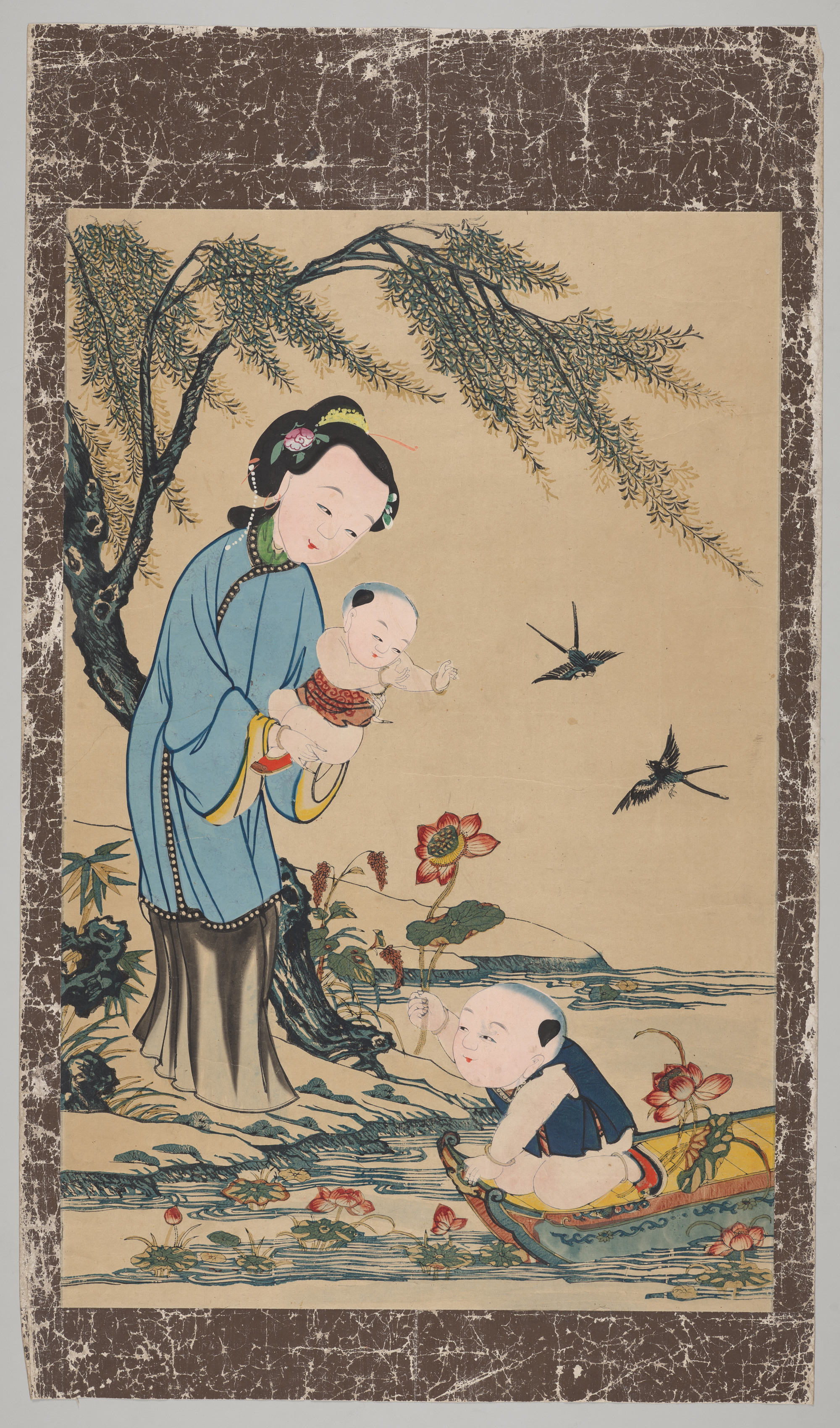 Unknown artist, Spring Swallows Bring Good Tidings