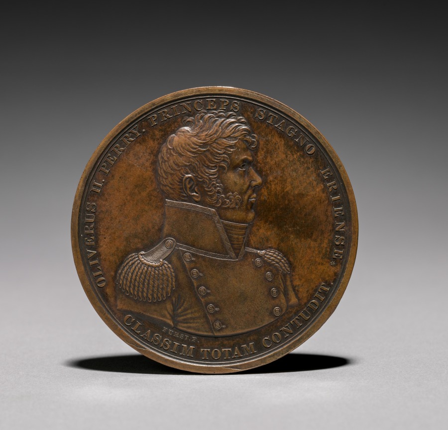 Medal Commemorating Commodore Oliver Hazard Perry (1785-1819) and