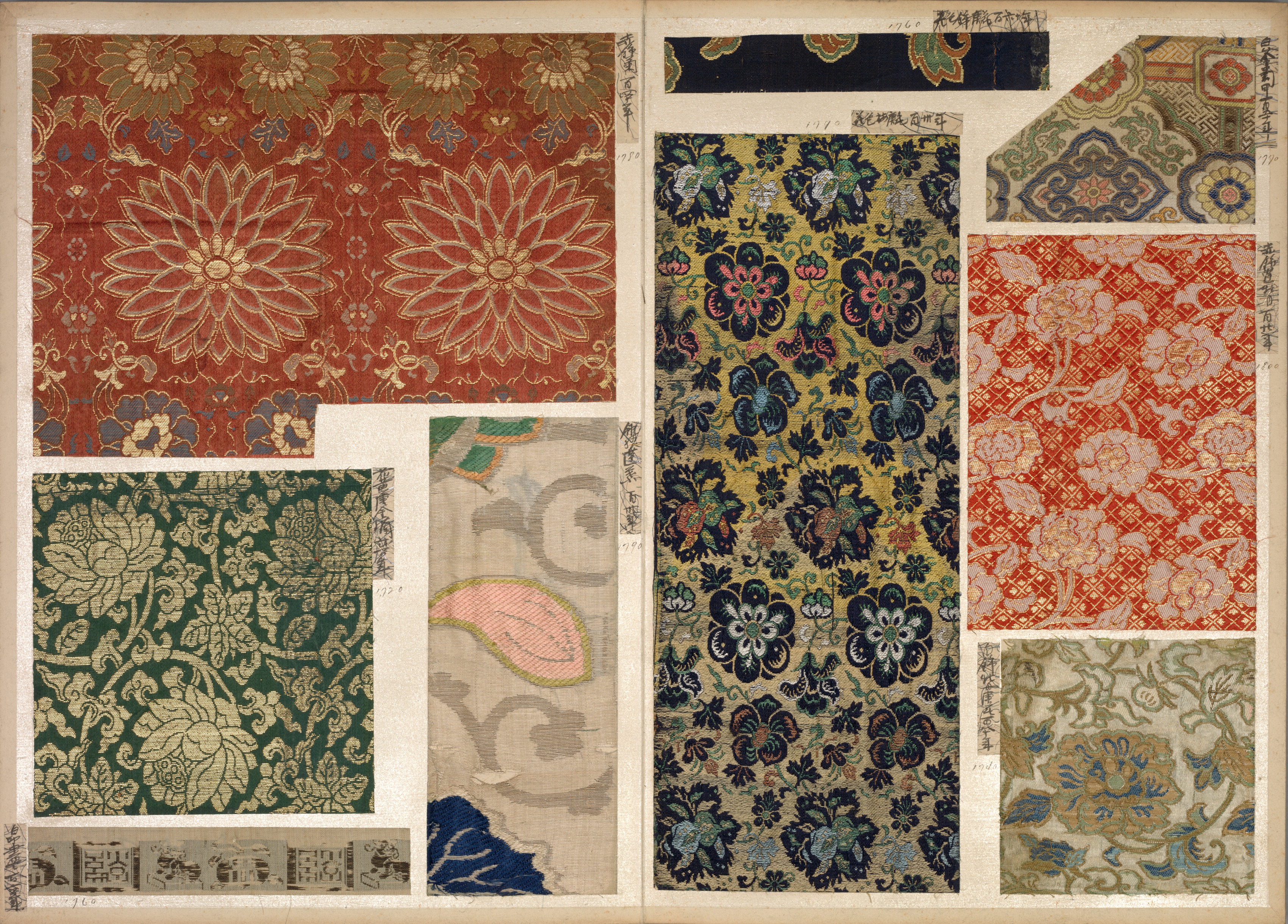 Album of Textile Samples | Cleveland Museum of Art