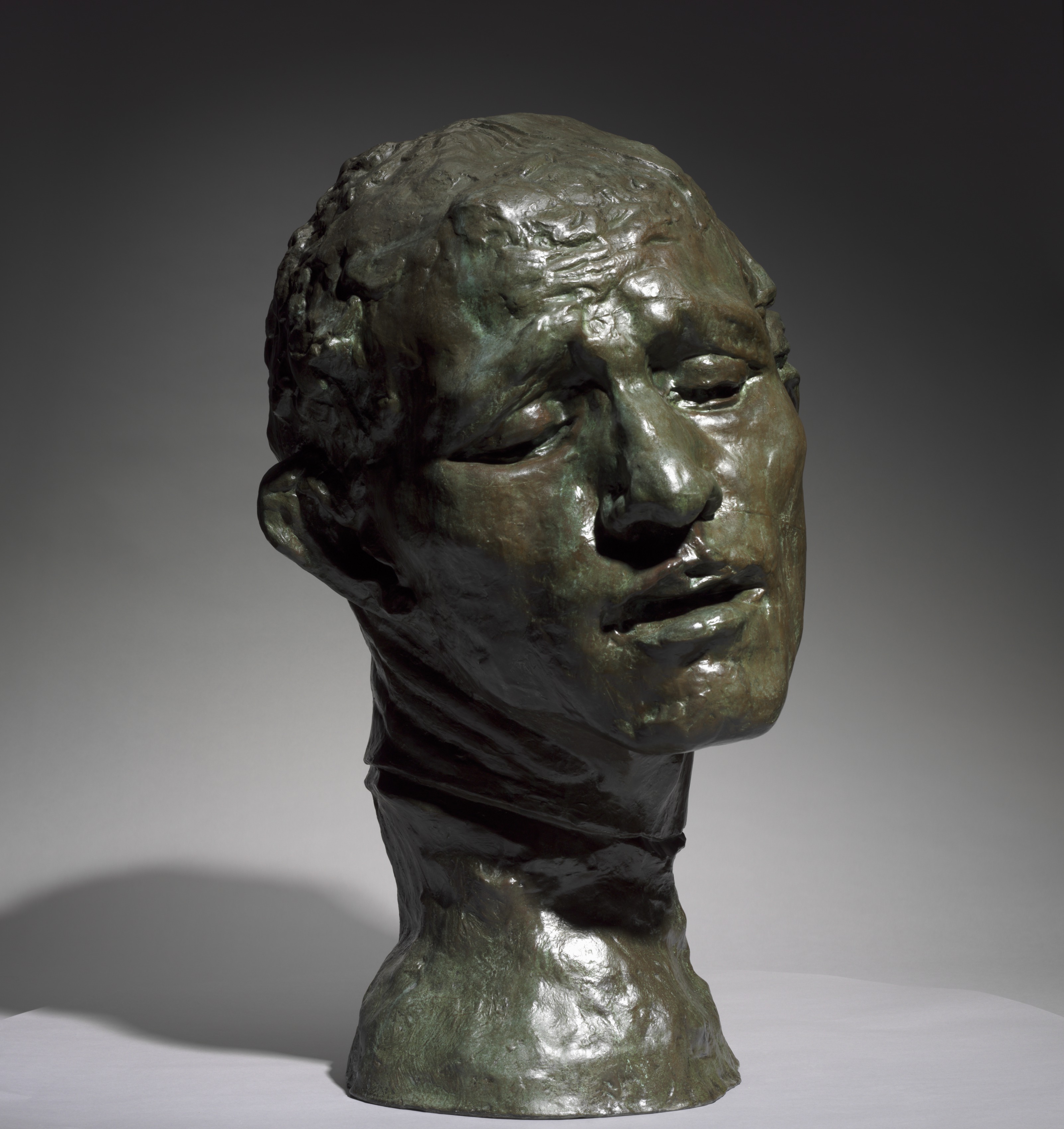 Heroic Head of Pierre de Wissant, One of the Burghers of Calais