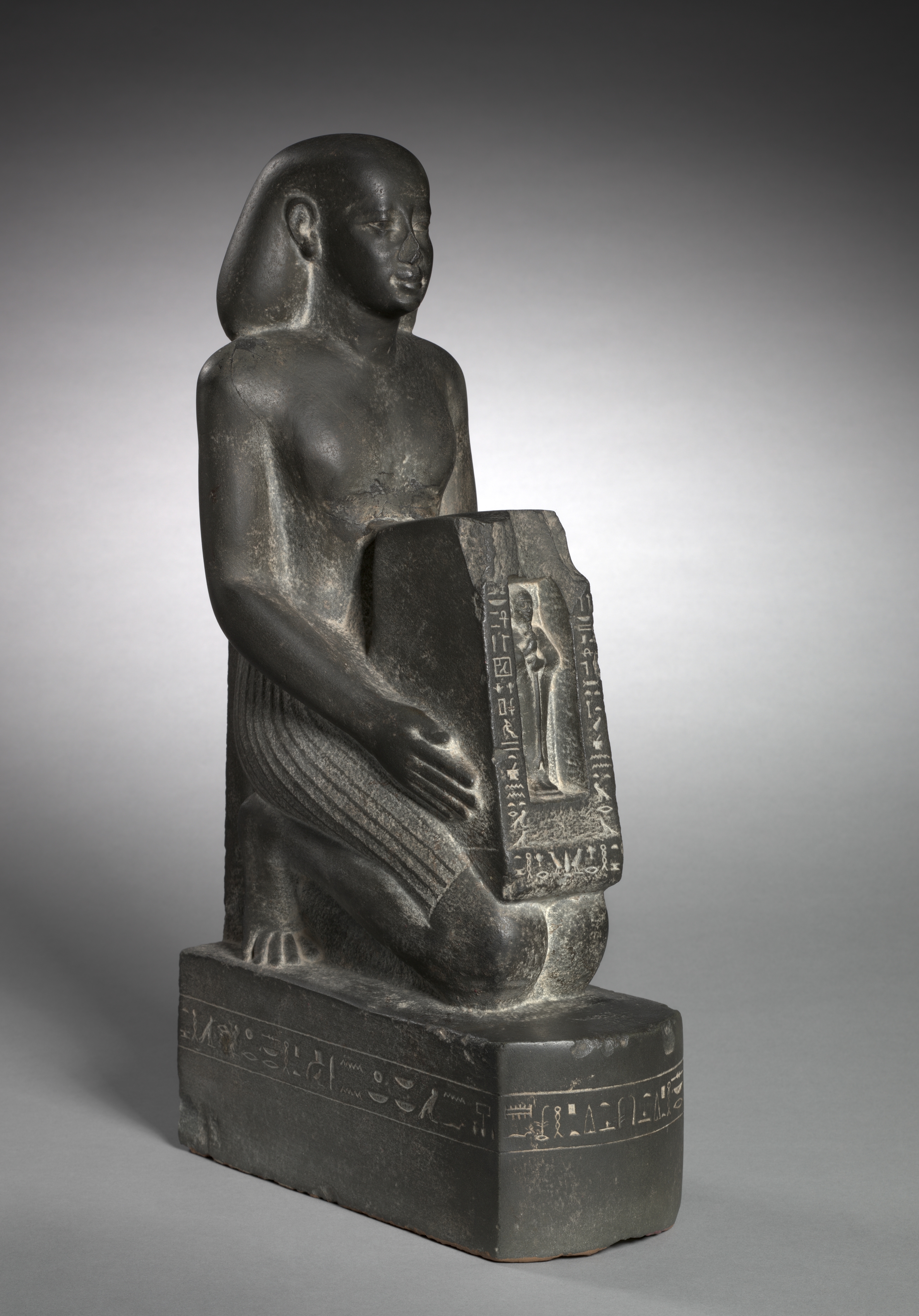 Naophorous Statue of the Finance Officer and Overseer of