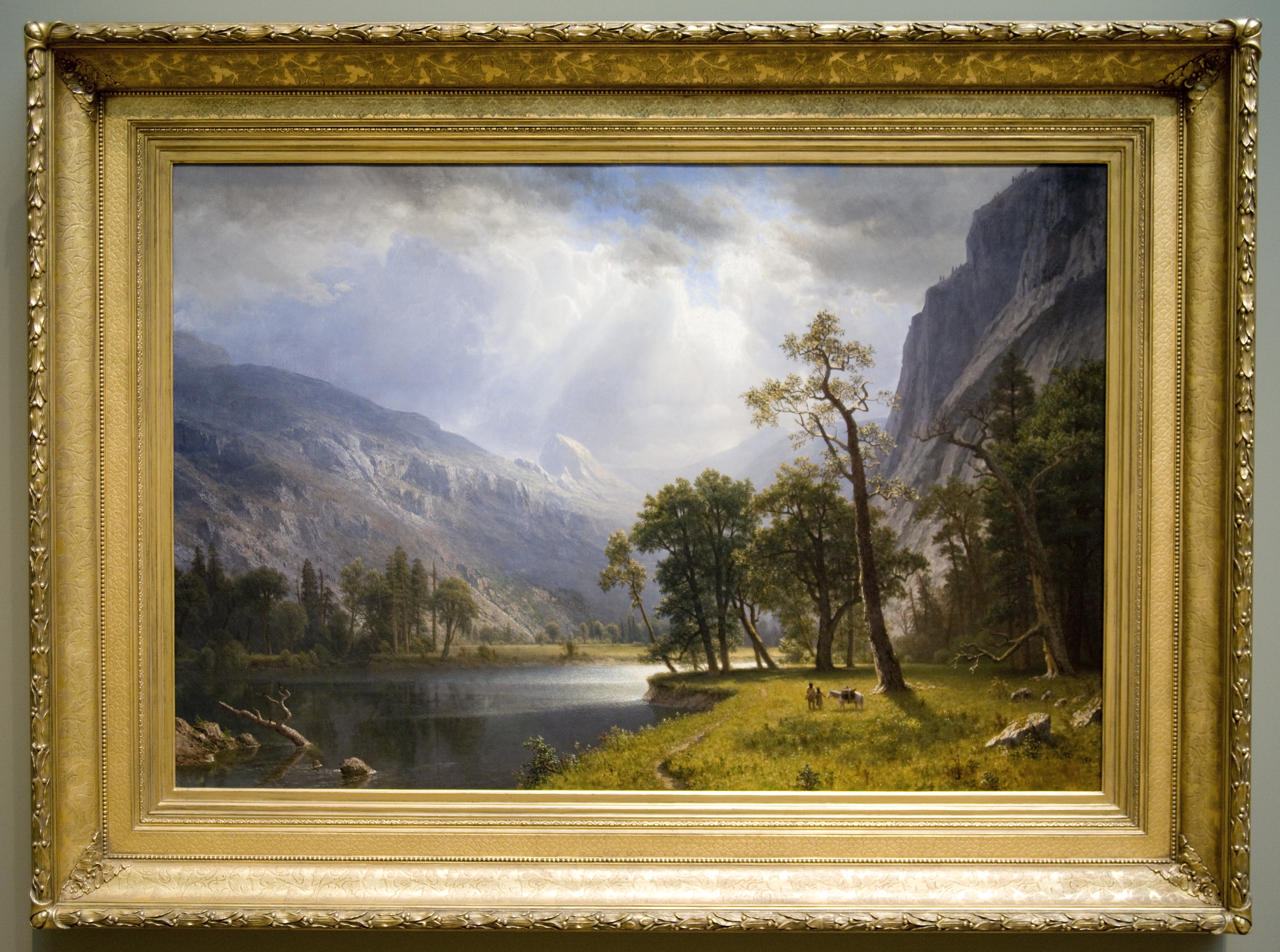 ビエルスター作　ヨセミテの谷 Valley of the Yosemite - Wikipedia