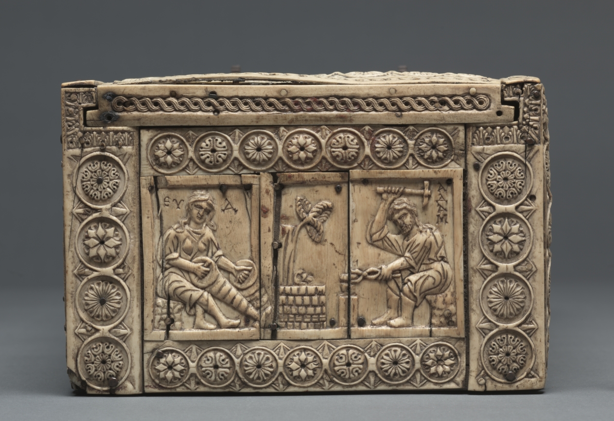 Ivory Box with Scenes of Adam and Eve | Cleveland Museum of Art