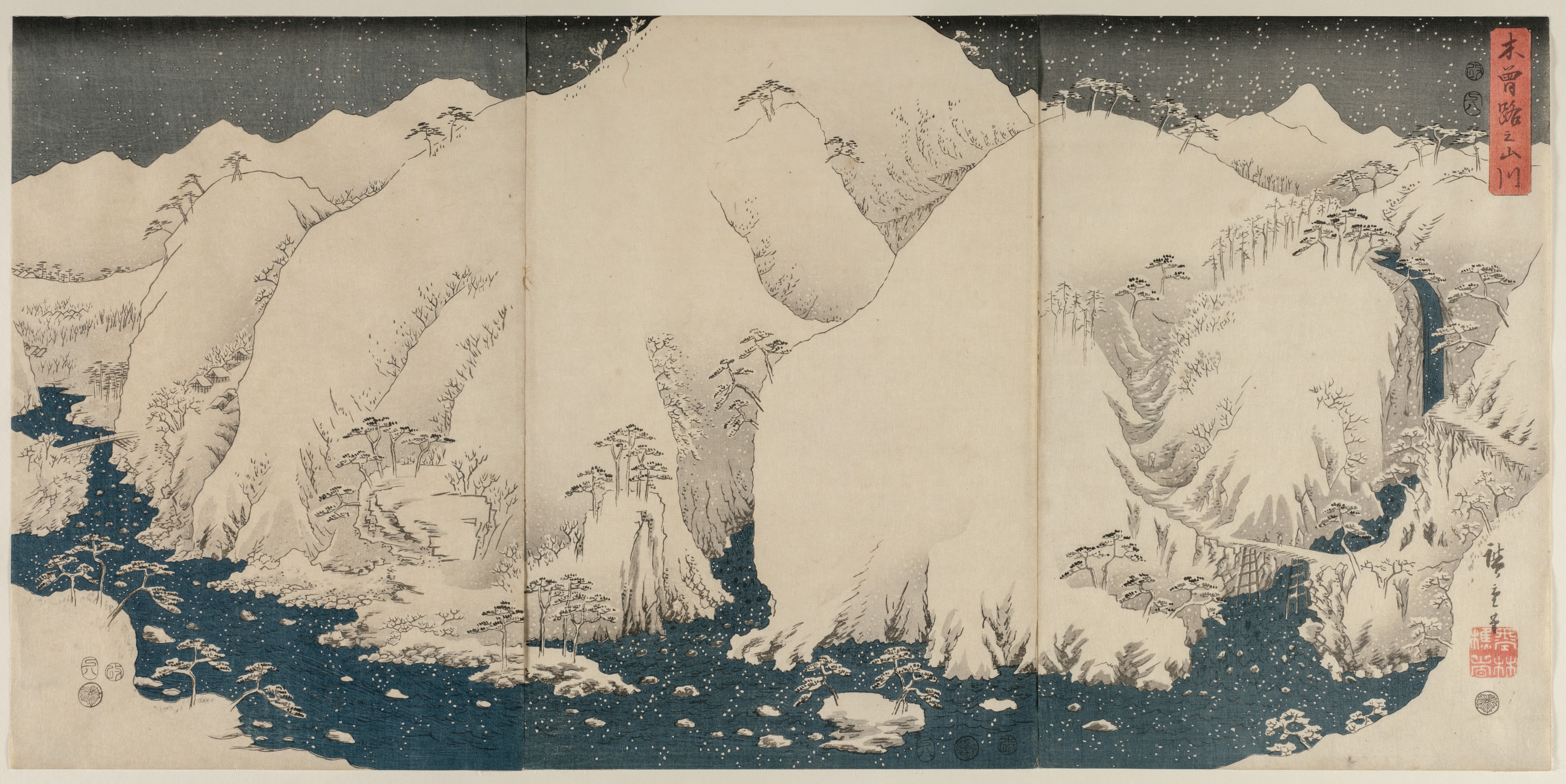 Snow at Kinkaku-ji - Kawase Hasui Catalogue