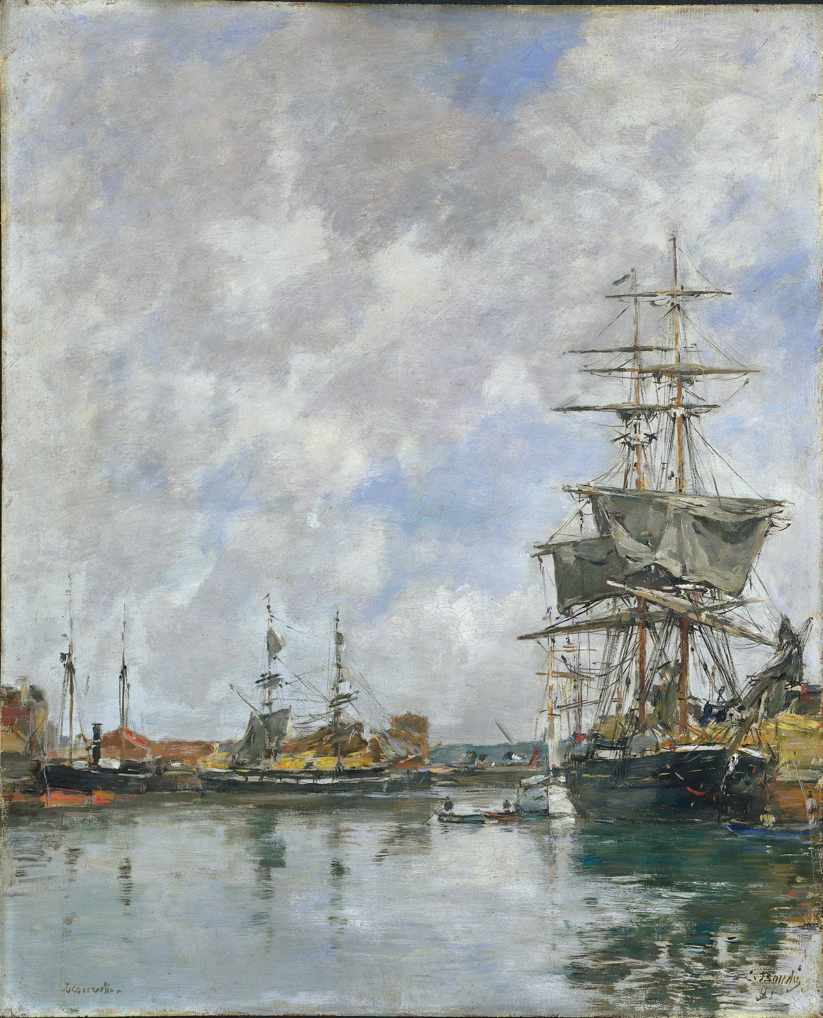 The Dock of Deauville | Cleveland Museum of Art