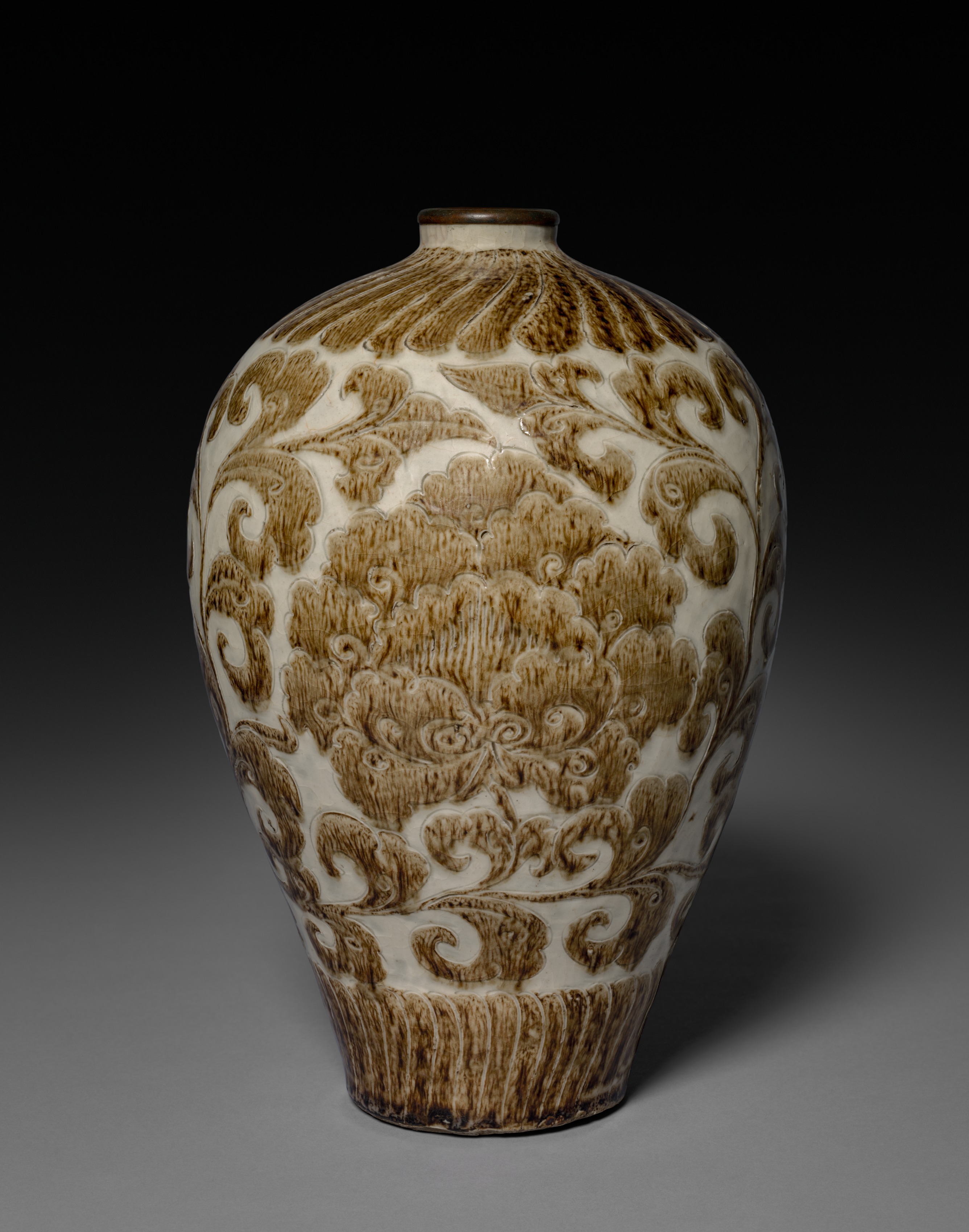 陶板 抽象ART vintage item Meiping Vase: Cizhou Ware | Cleveland Museum of Art