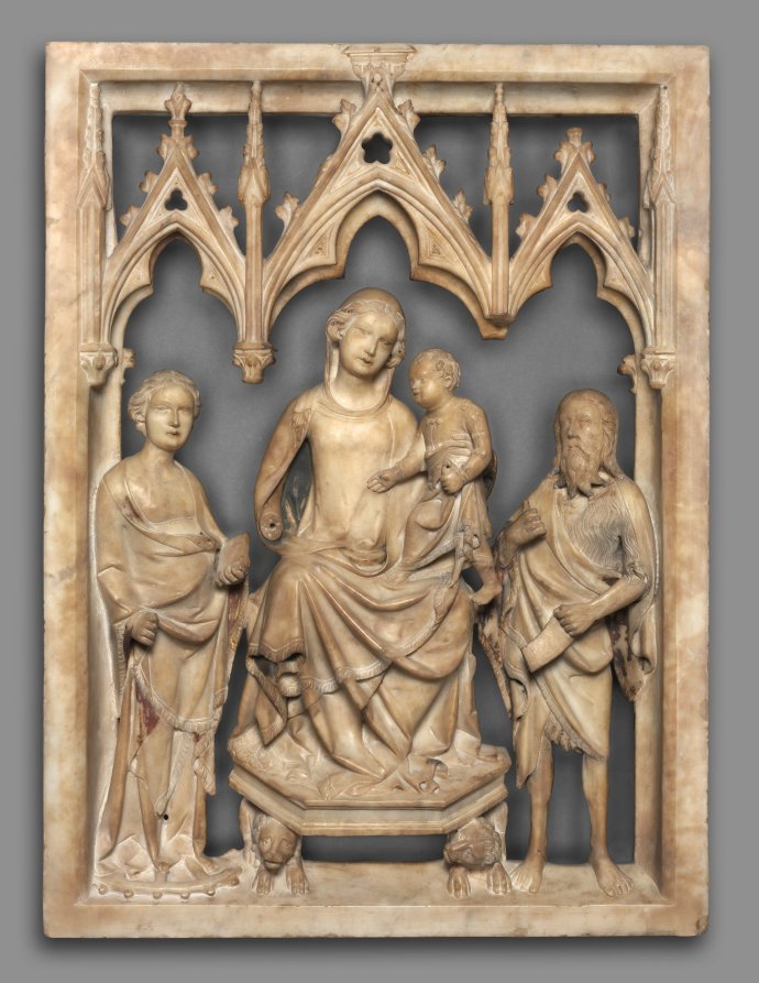 Madonna and Child with Saints Catherine and John the Baptist