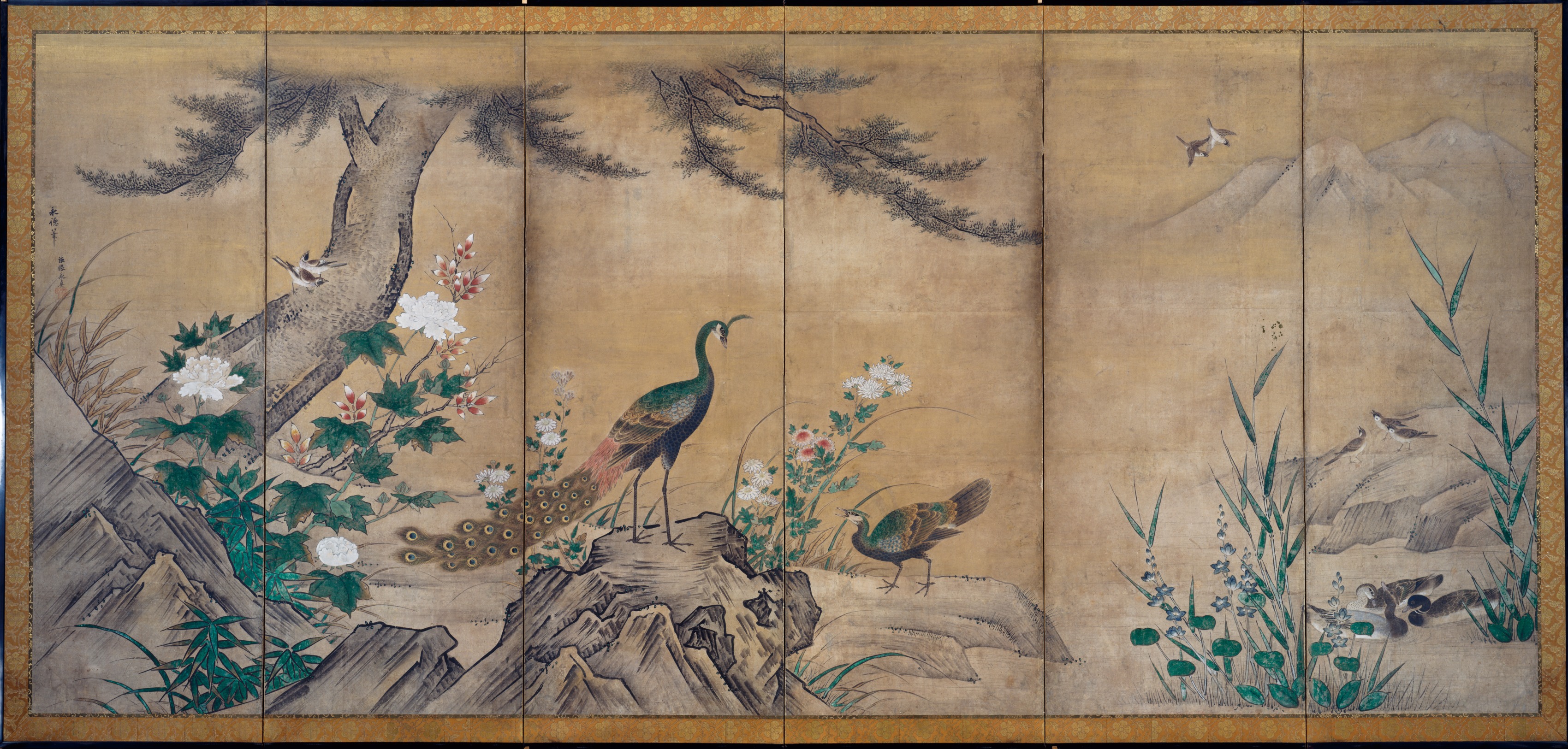 絵画 flk040149 Birds and Flowers | Cleveland Museum of Art