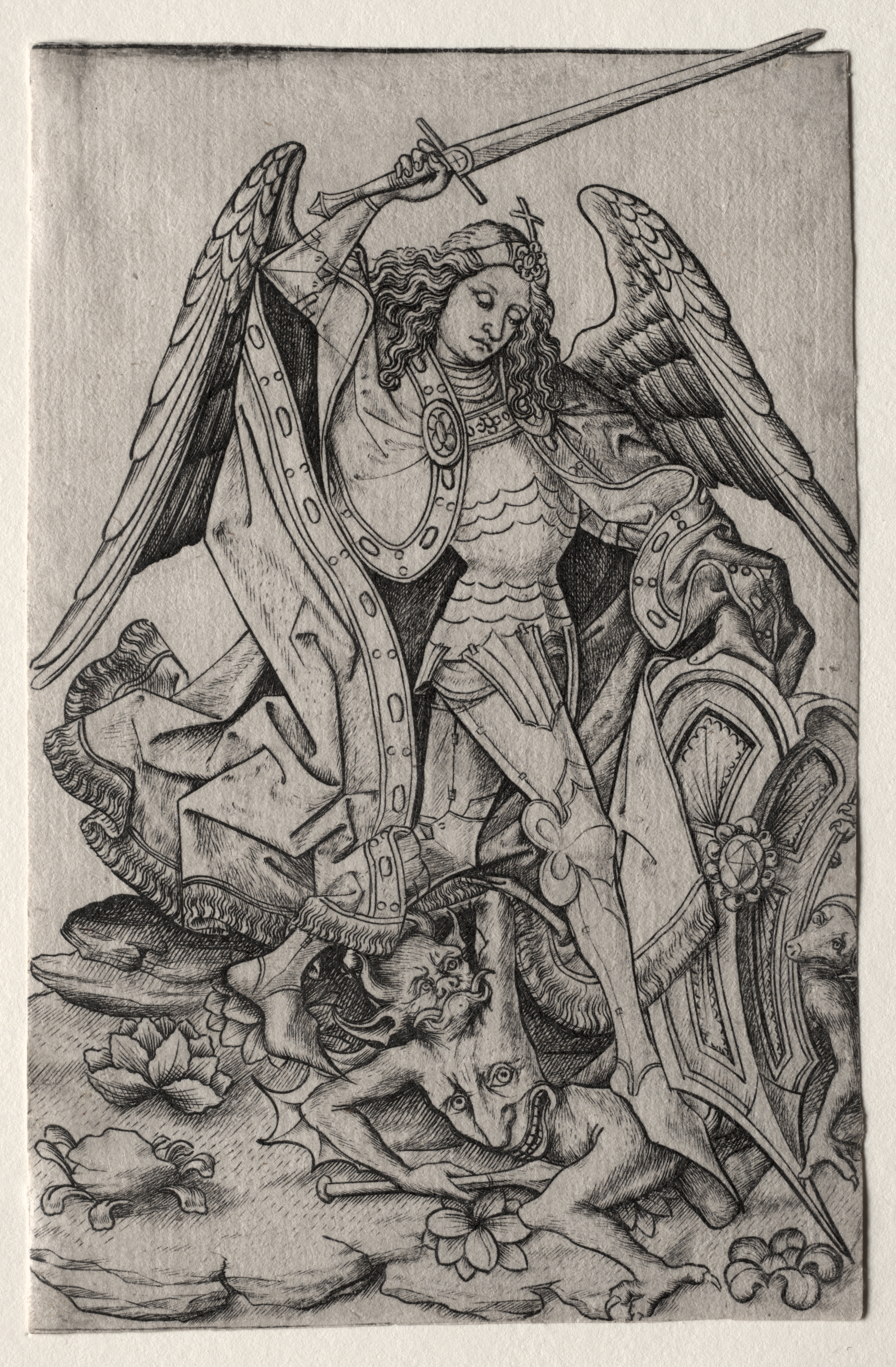 （コバ）SAINT MICHAEL Judgement Archangel Michael Weighing Souls on Judgment Day