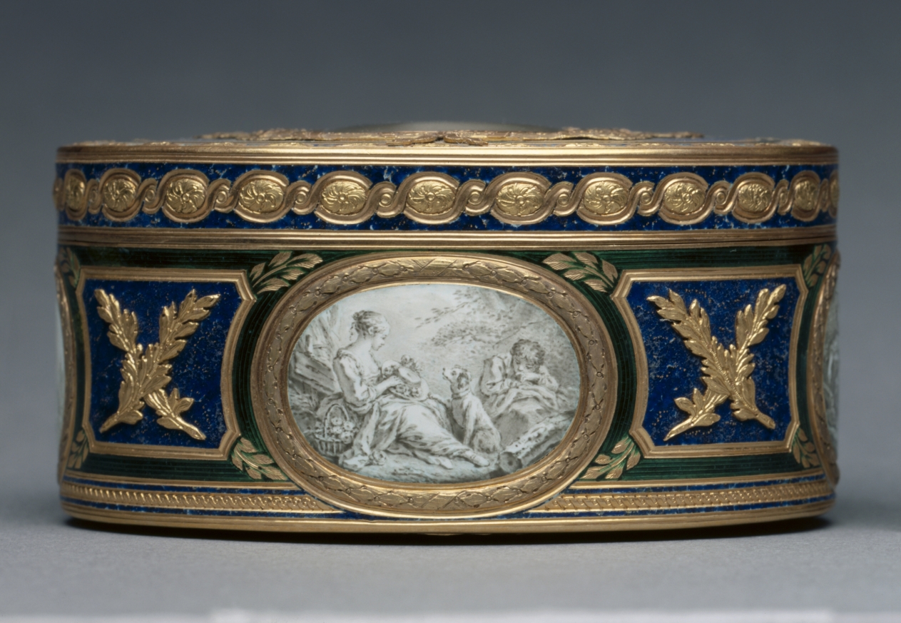Snuff Box (Tabatière) with Portrait of Marie Antoinette