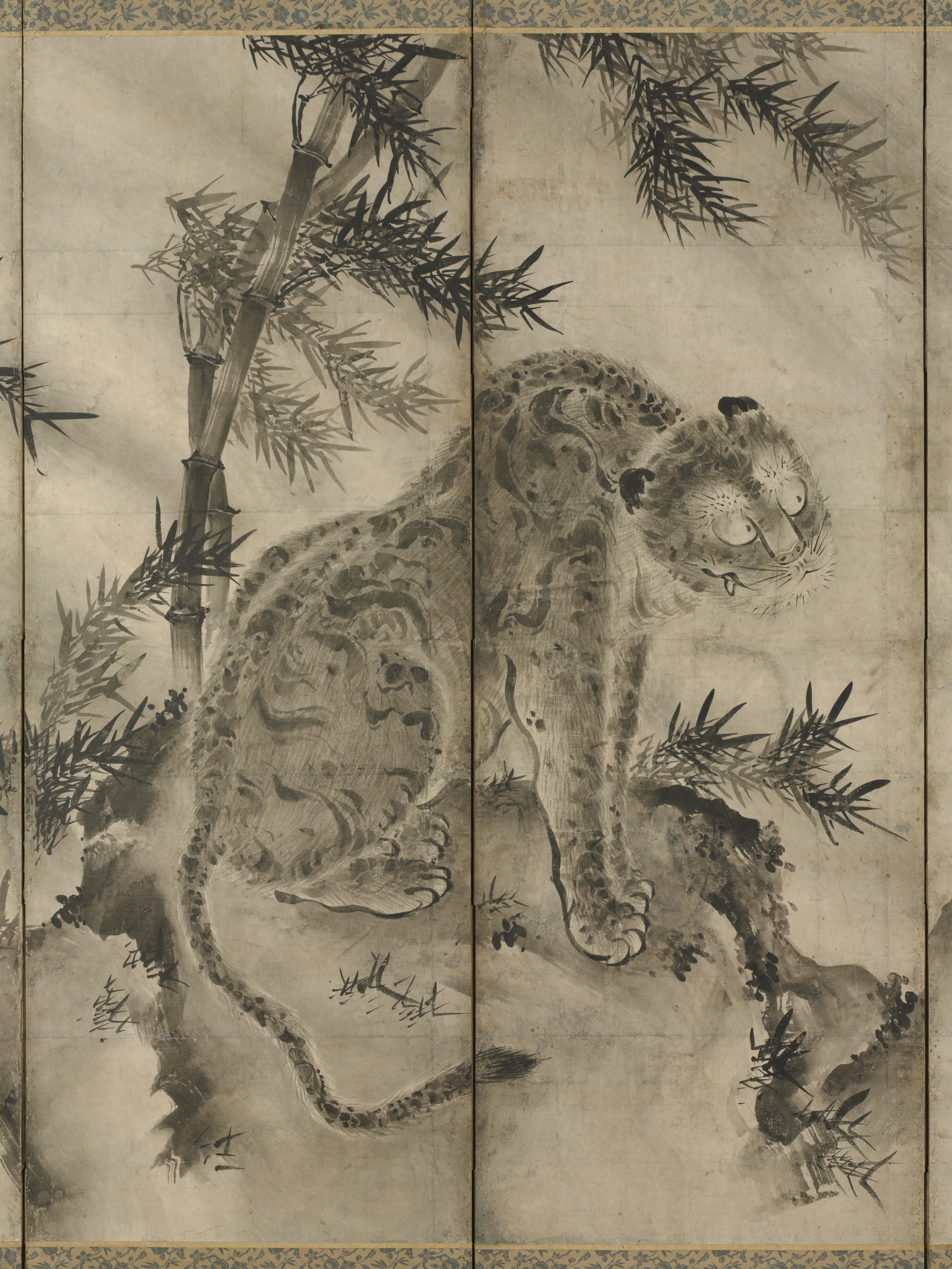 Y.SHimon 絵画 Dragon and Tiger | Cleveland Museum of Art