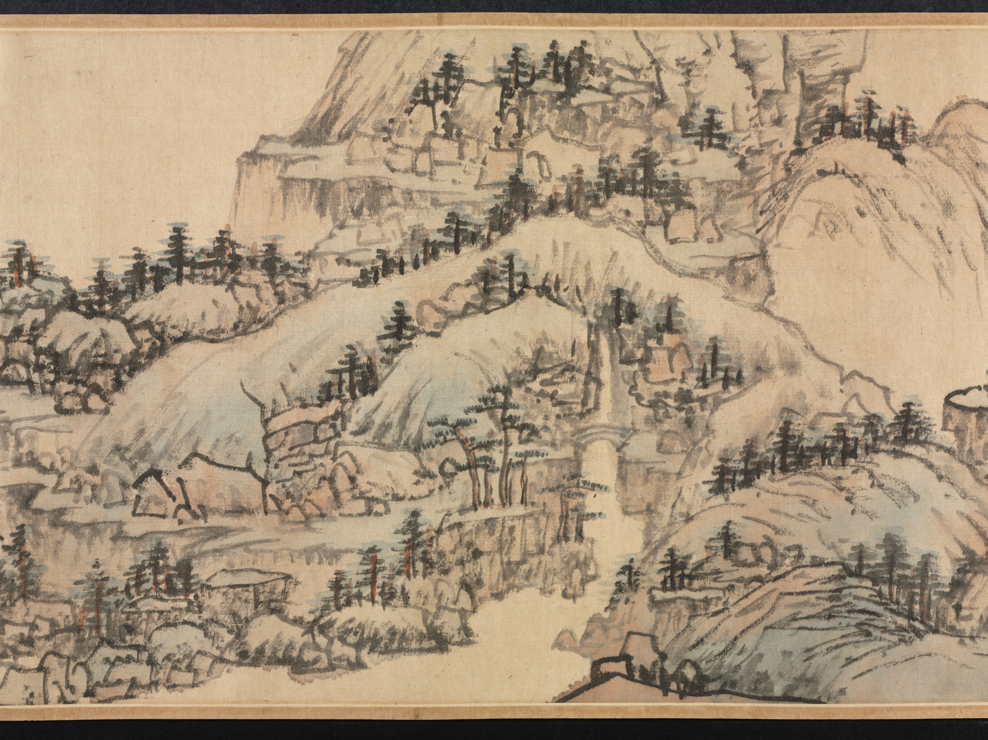 山水圖26 Twelve Views of Tiger Hill | Cleveland Museum of Art
