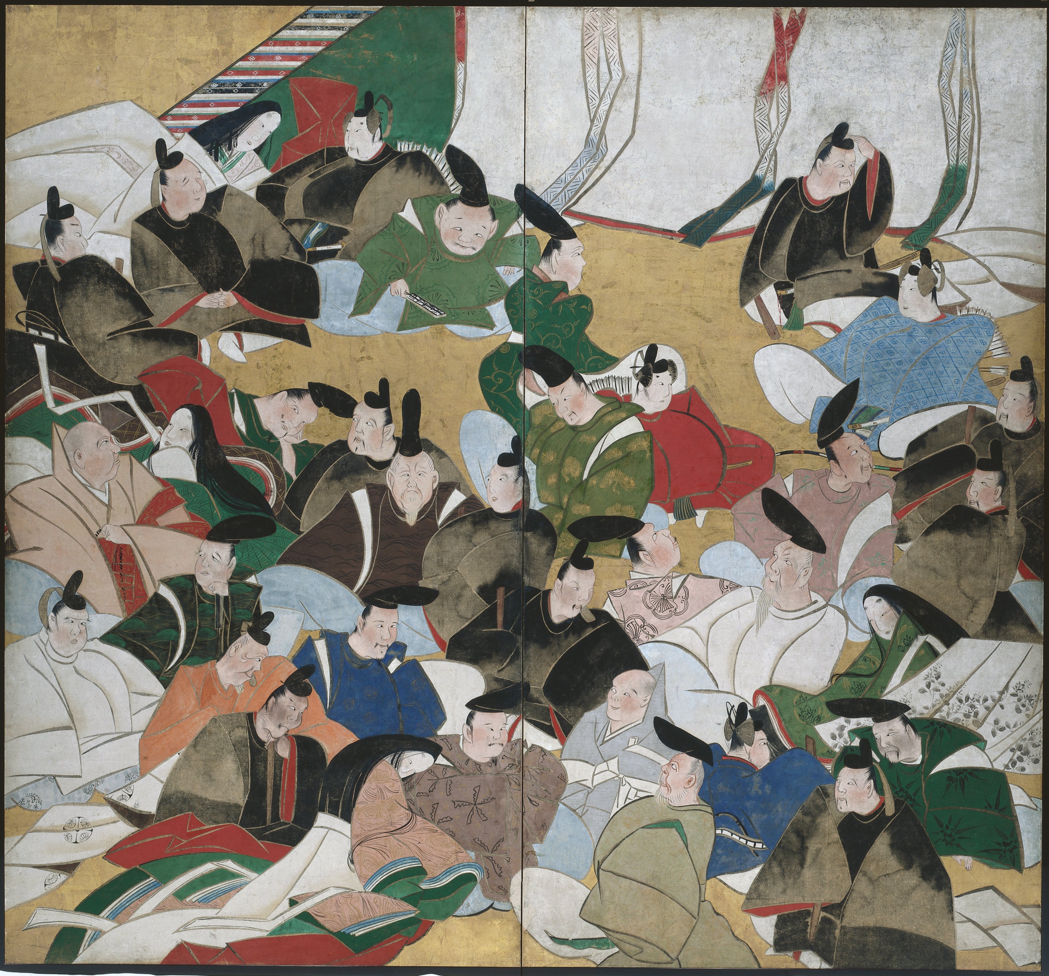 Thirty-Six Poetic Immortals | Cleveland Museum of Art