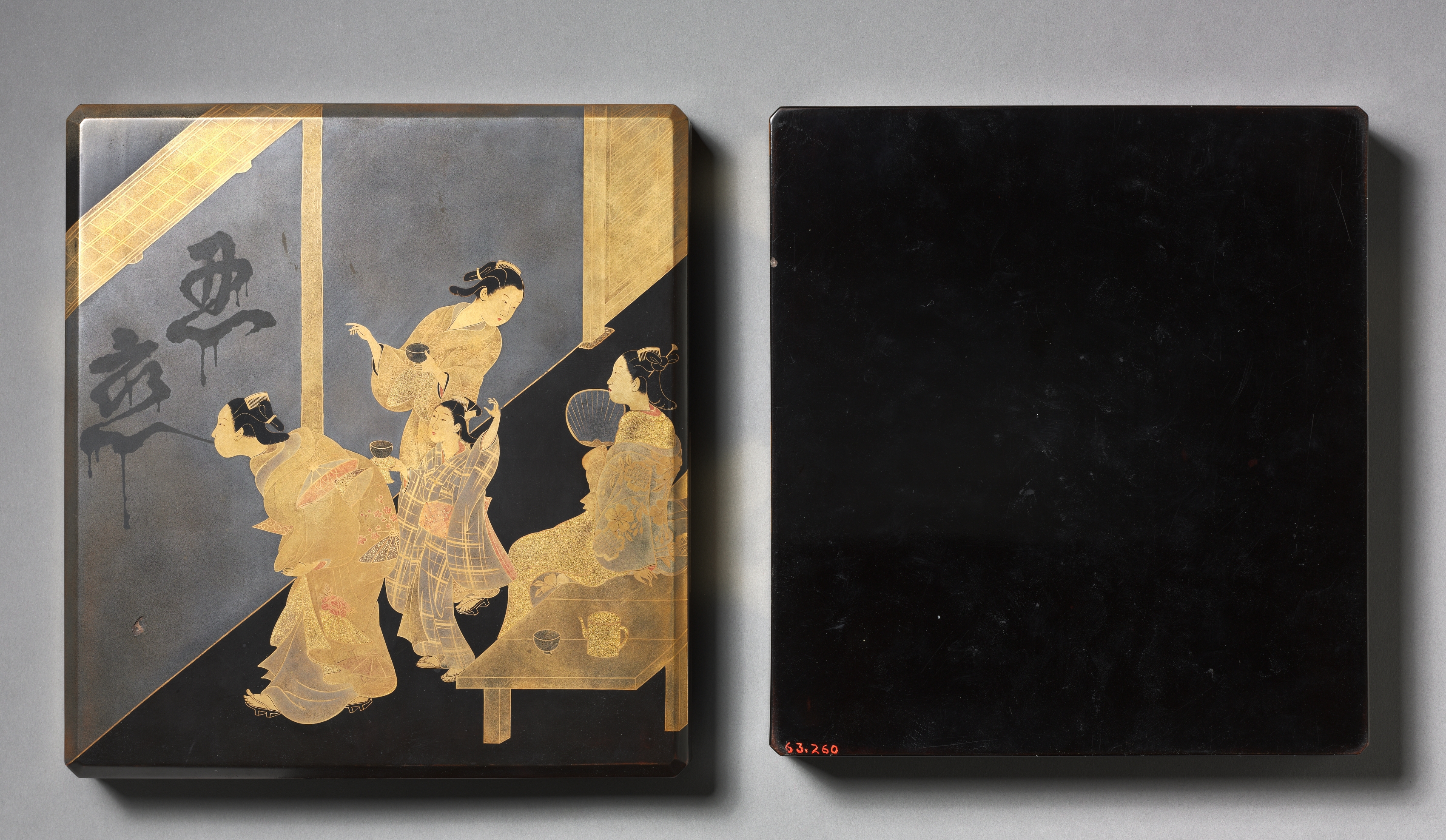 BOX SERIE- 手紙箱 鍵付き 1891年 露仏同盟記念 歴史的 Writing Box