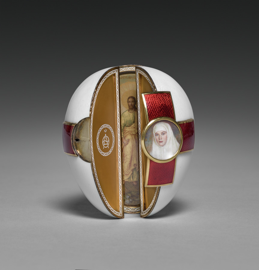 Imperial Red Cross Easter Egg | Cleveland Museum of Art| Cleveland