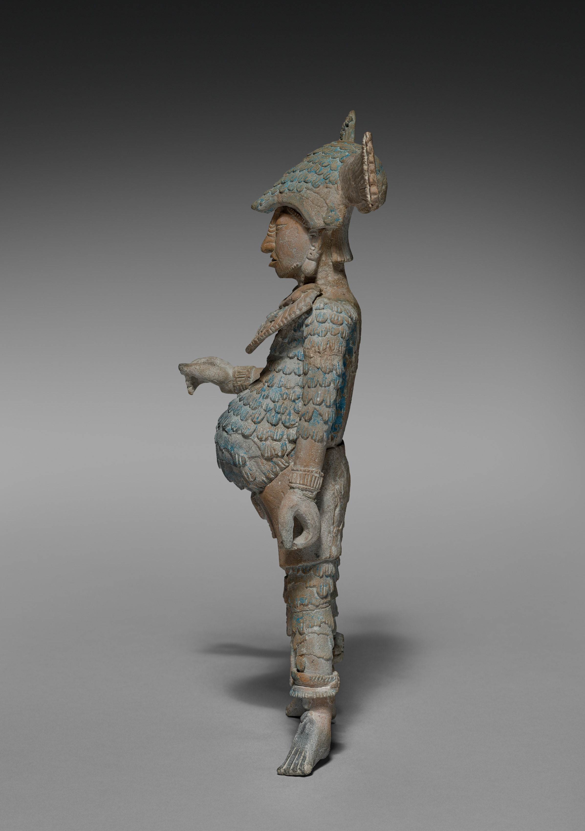 Warrior Figurine with Removable Headdress | Cleveland Museum of