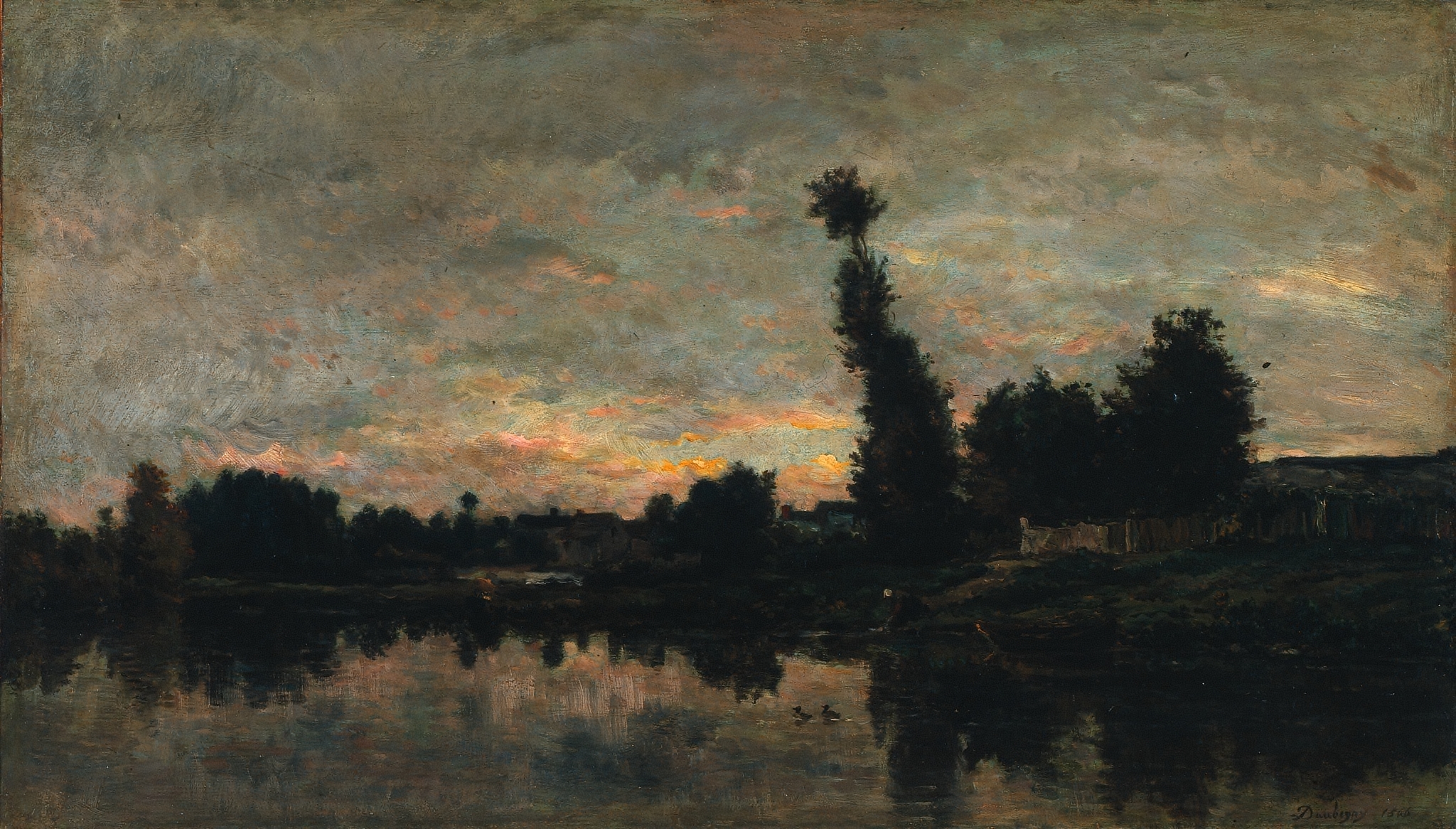 Sunset on the River Oise | Cleveland Museum of Art