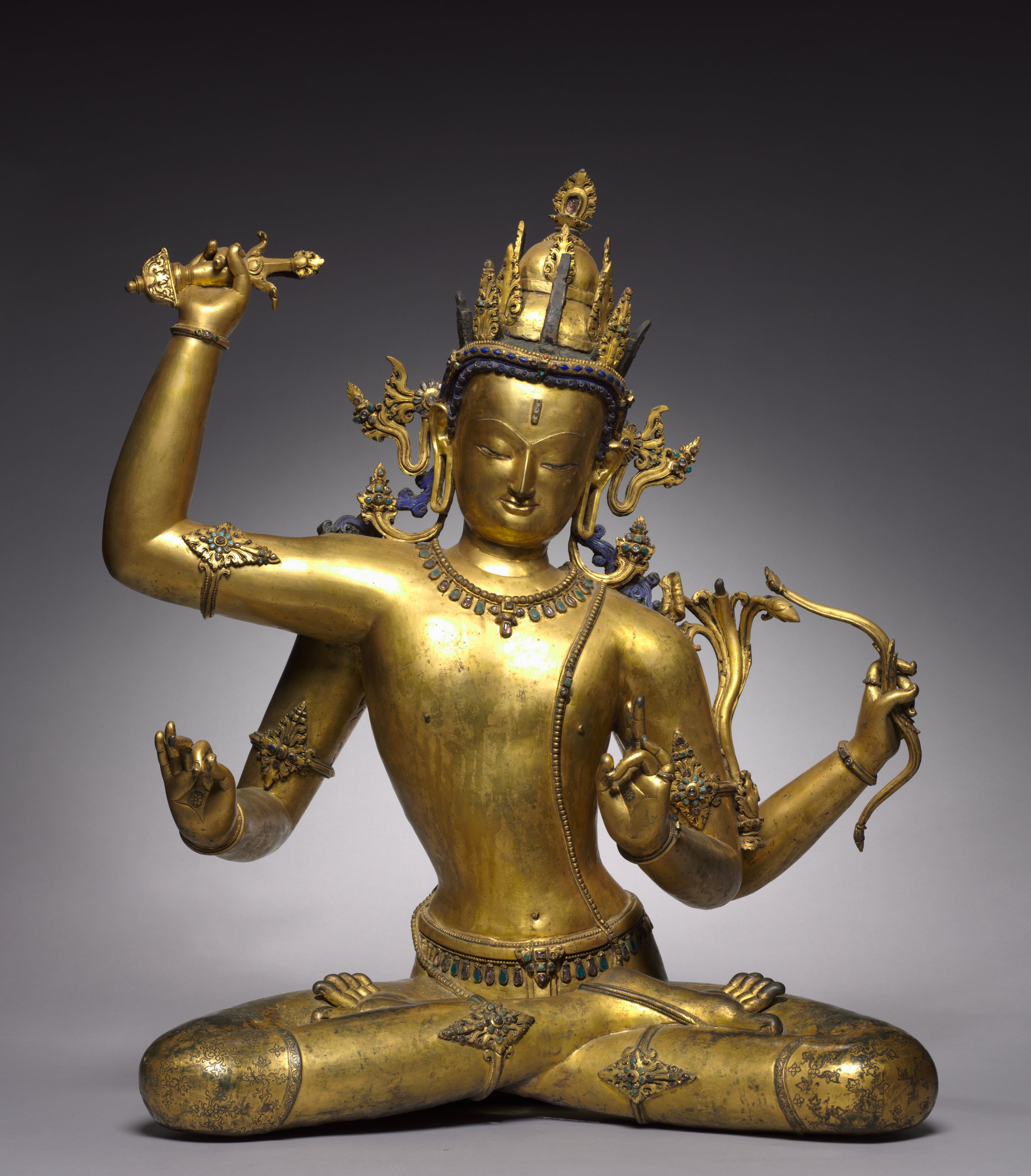 Bodhisattva of Wisdom (Manjushri) | Cleveland Museum of Art