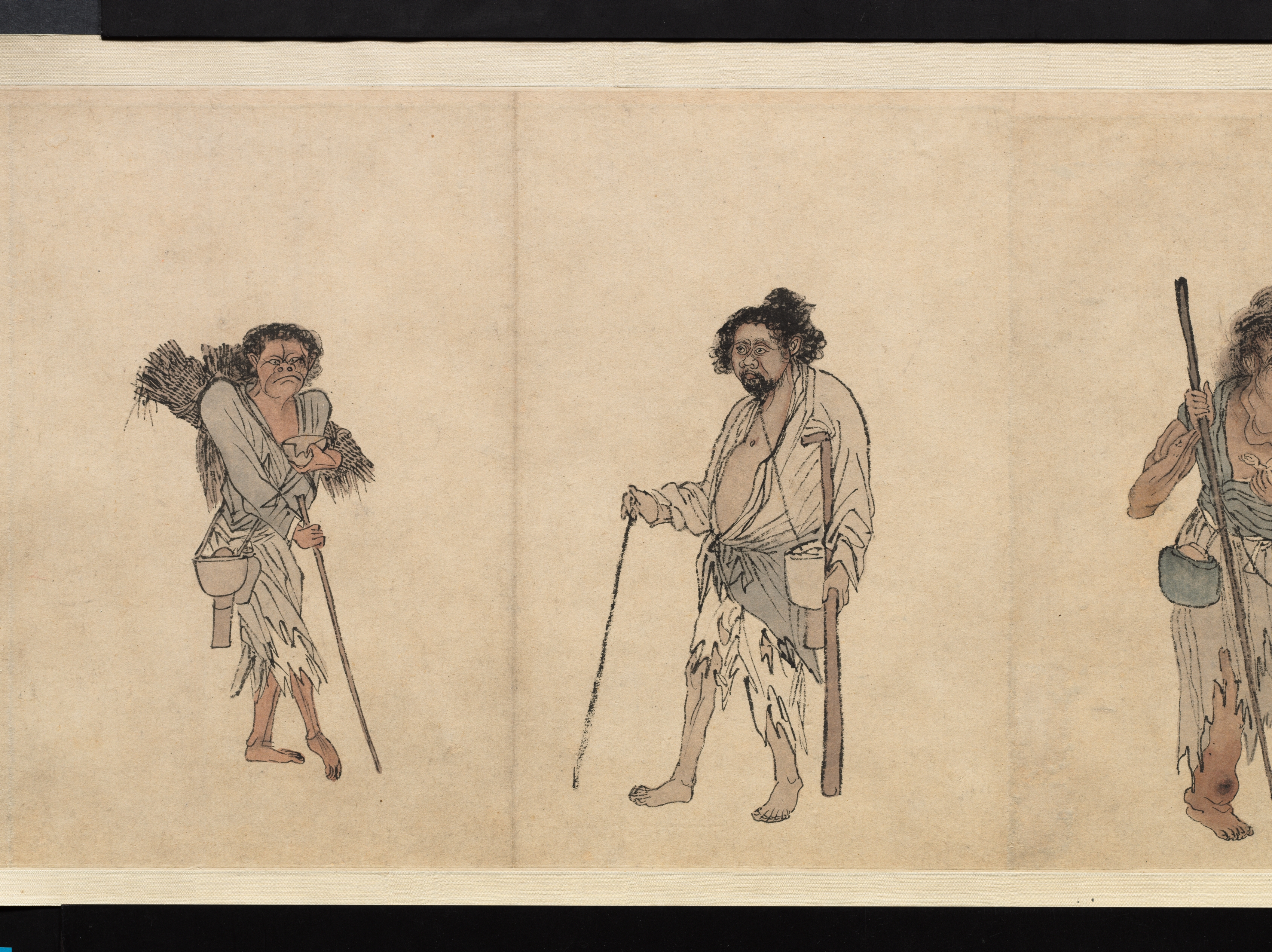 絵画 Slumbewohner Beggars and Street Characters | Cleveland Museum of Art