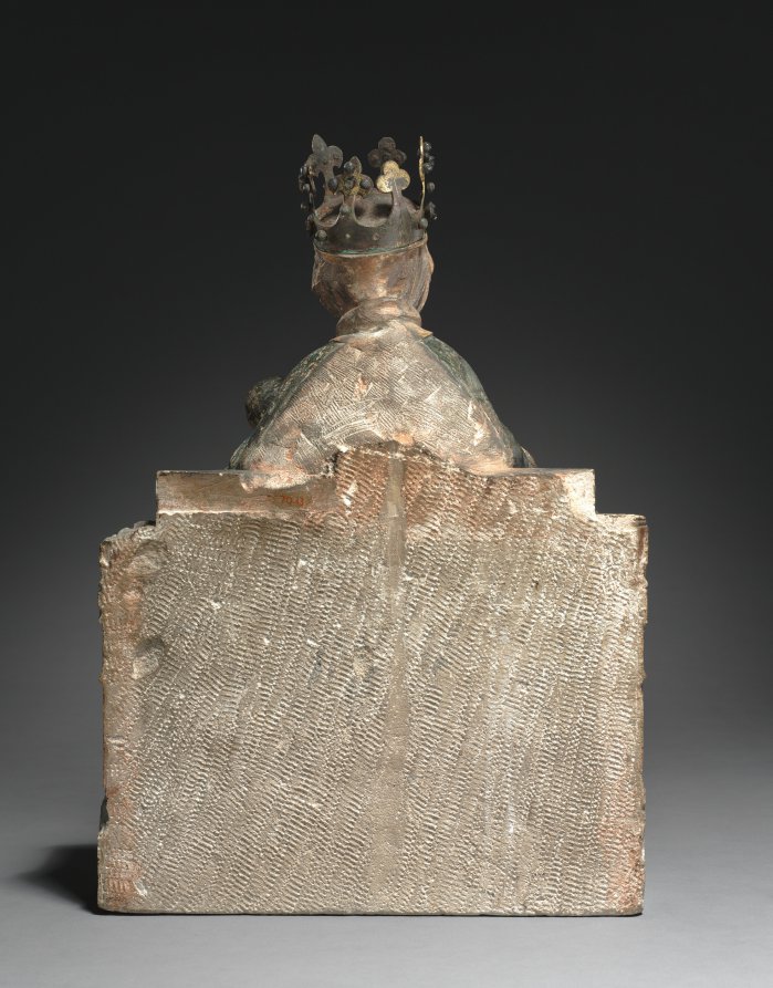 Enthroned Virgin with the Writing Christ Child | Cleveland Museum