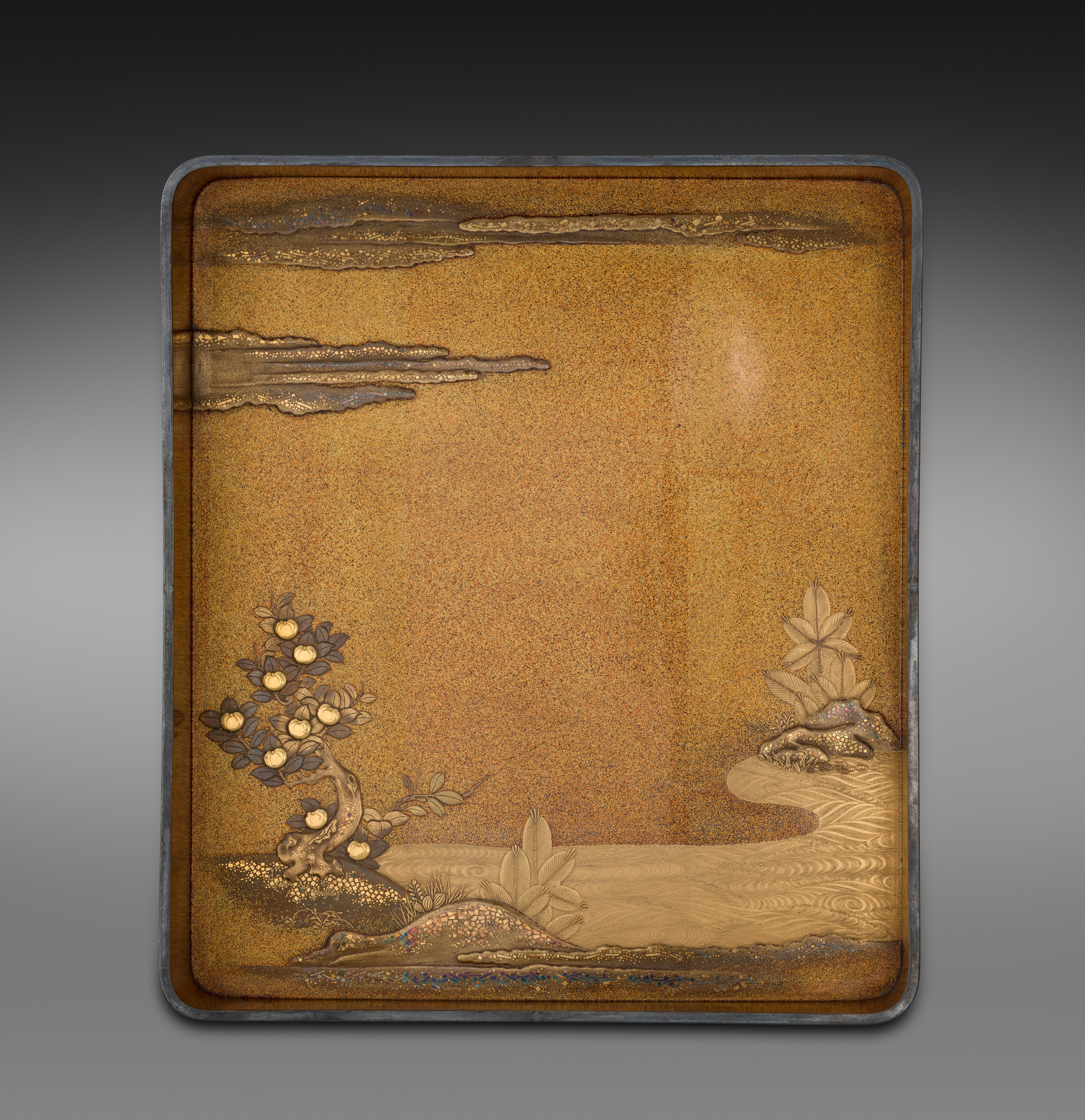 Writing Box (Suzuribako) with the “First Song” (Hatsune