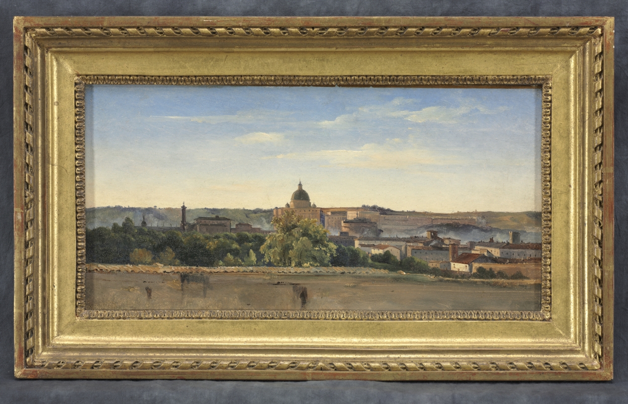 ROME OLYMPIO MONTICELLI レア画アンティーク絵画 ローマ View of Rome | Cleveland Museum of Art