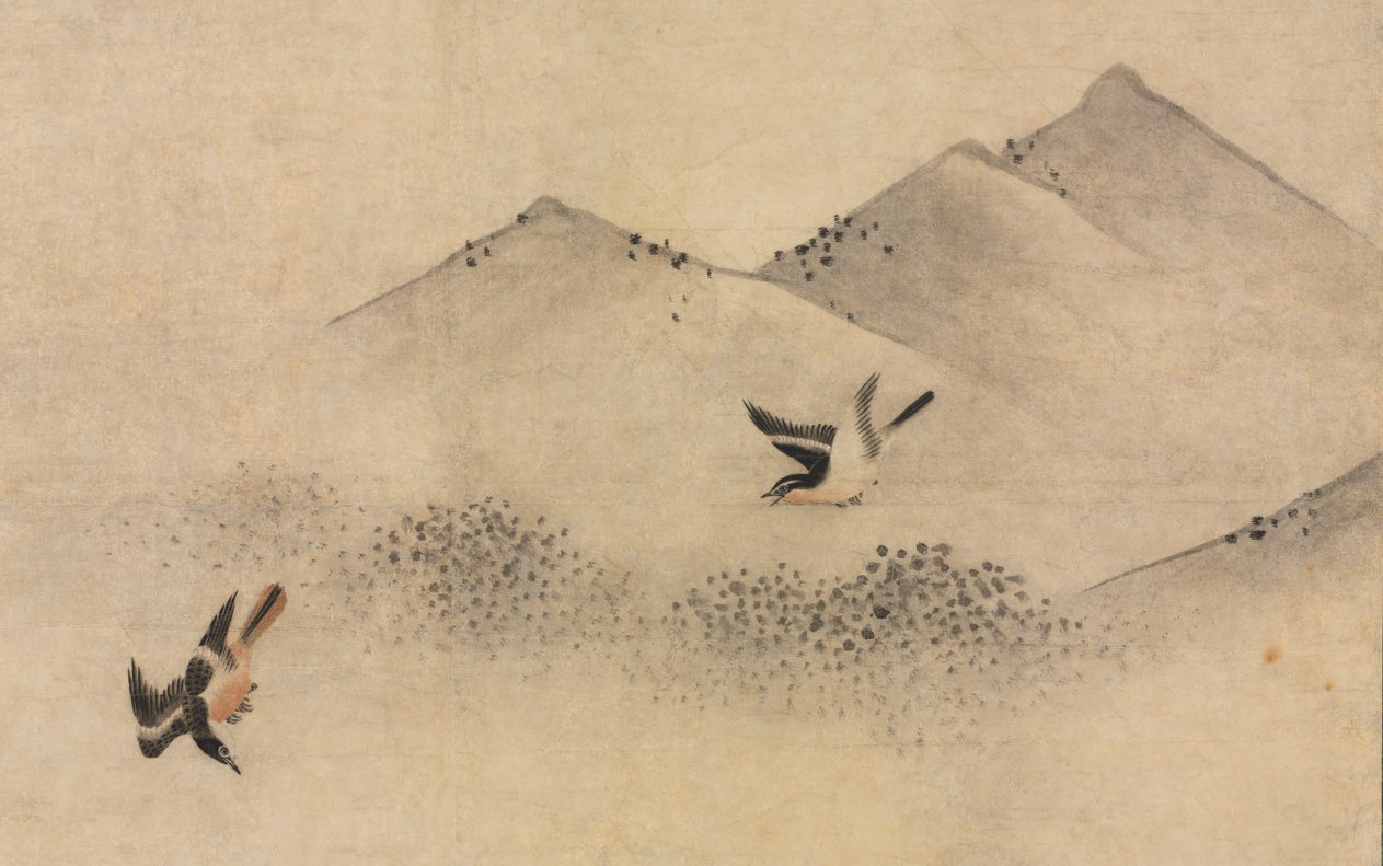 Flowers and Birds in a Spring Landscape | Cleveland Museum of Art