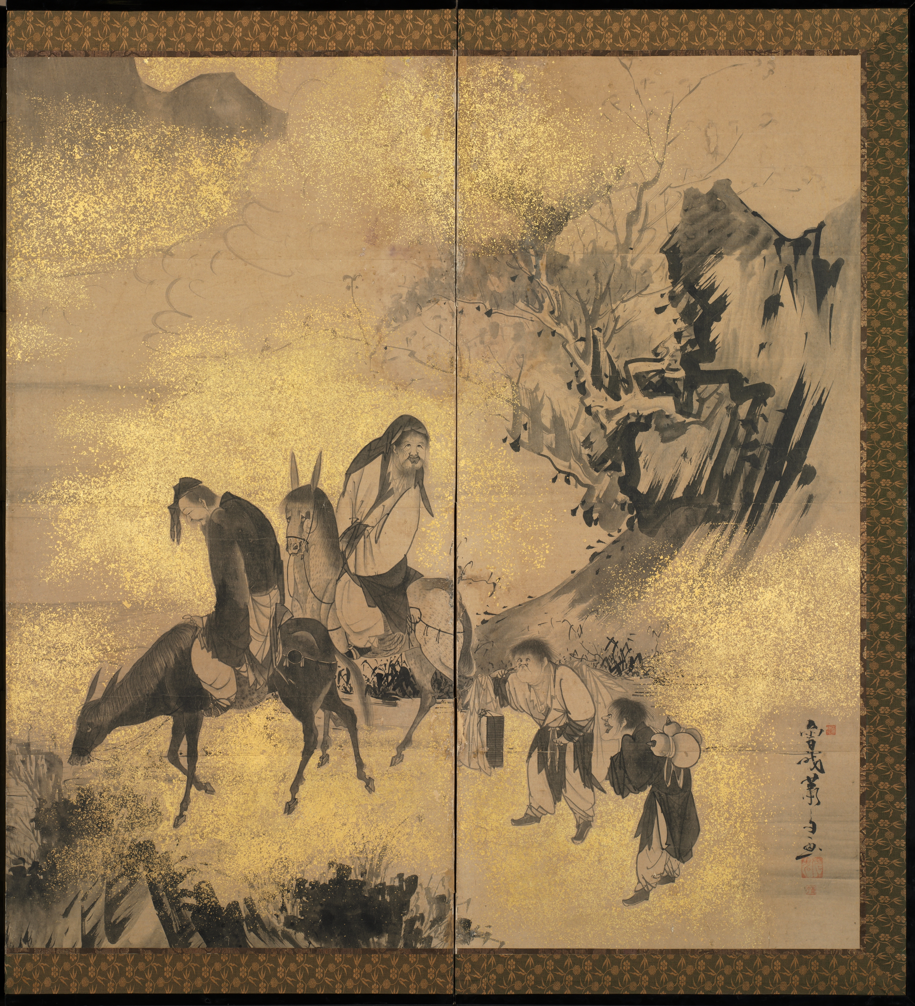 The Eight Immortals of the Wine Cup | Cleveland Museum of Art