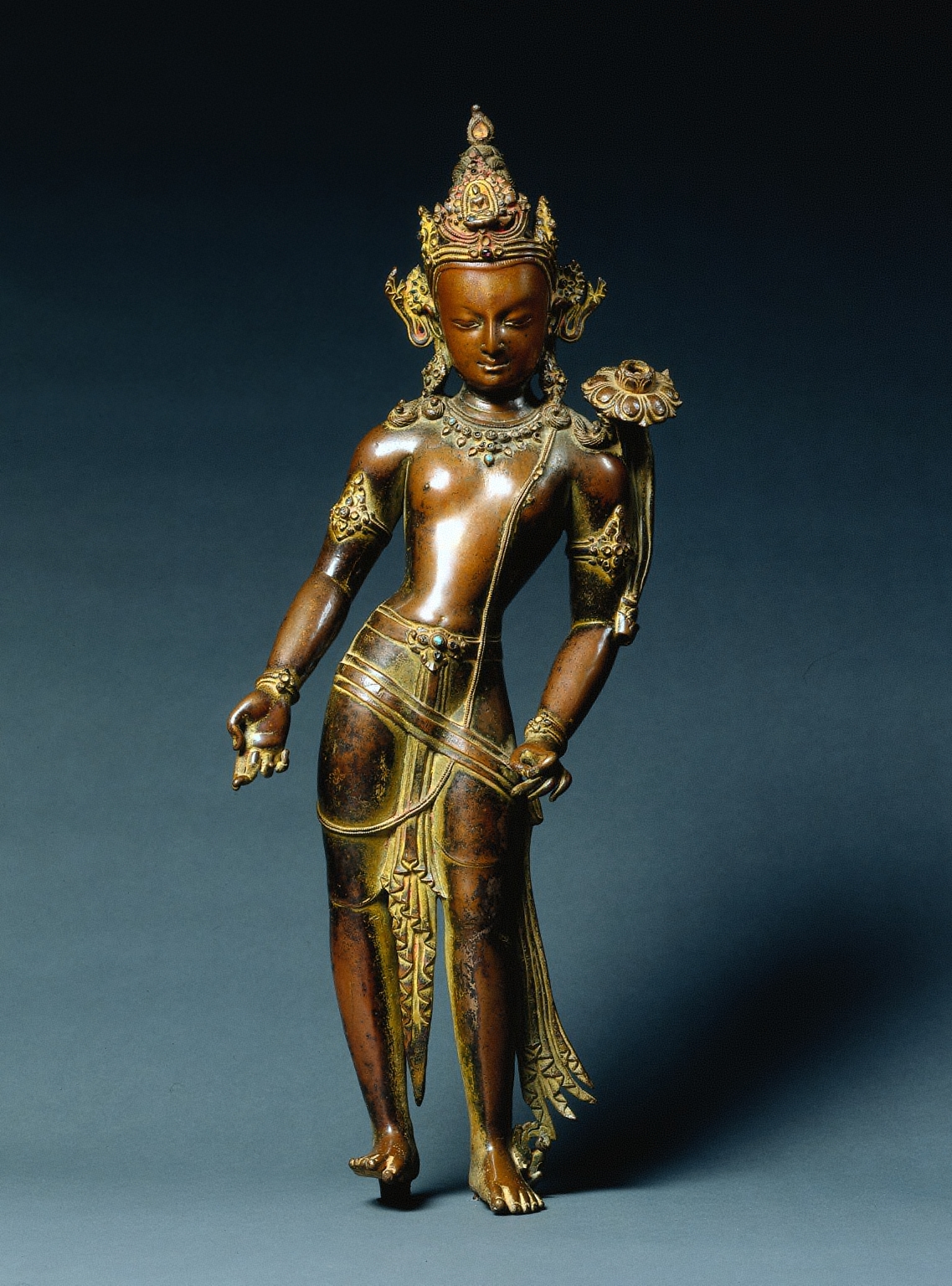 Avalokitesvara Padmapani: Bodhisattva of Mercy Bearing a Lotus