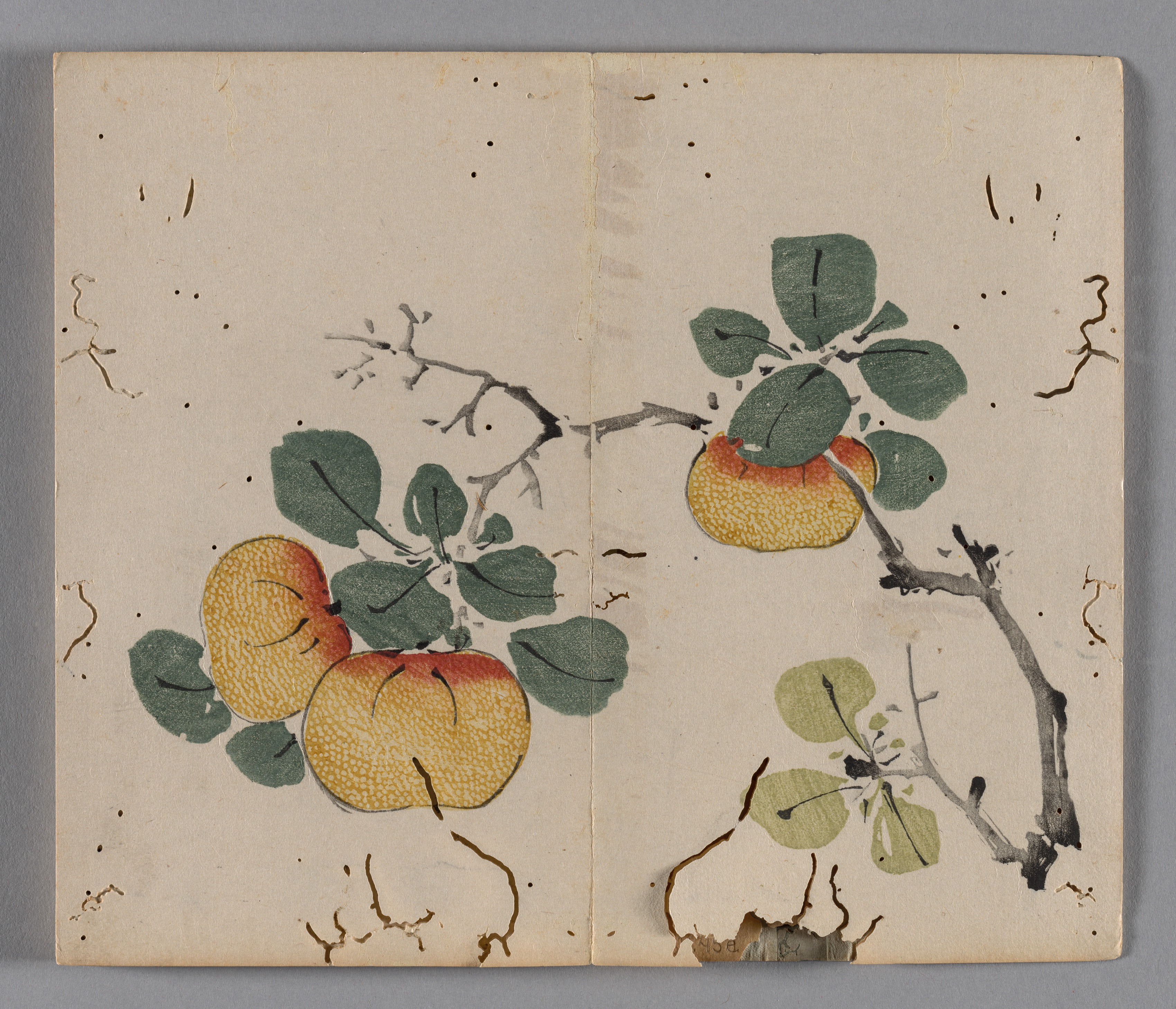 木版画 Khyber 1910 Charles van Bunschooten Nakahara Nantenbō (1839