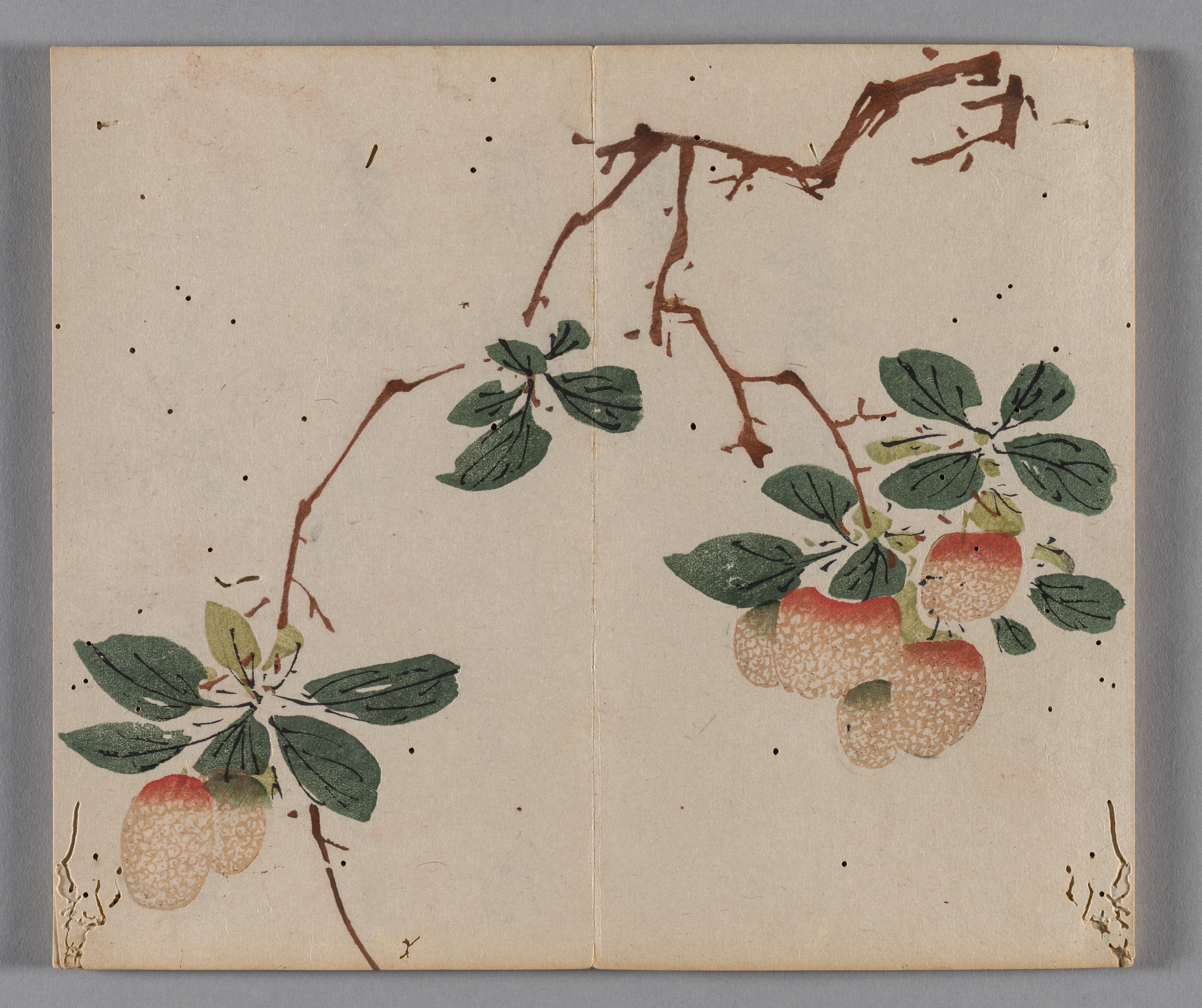 木版画 Khyber 1910 Charles van Bunschooten Gibbon - National Museum of Asian Art