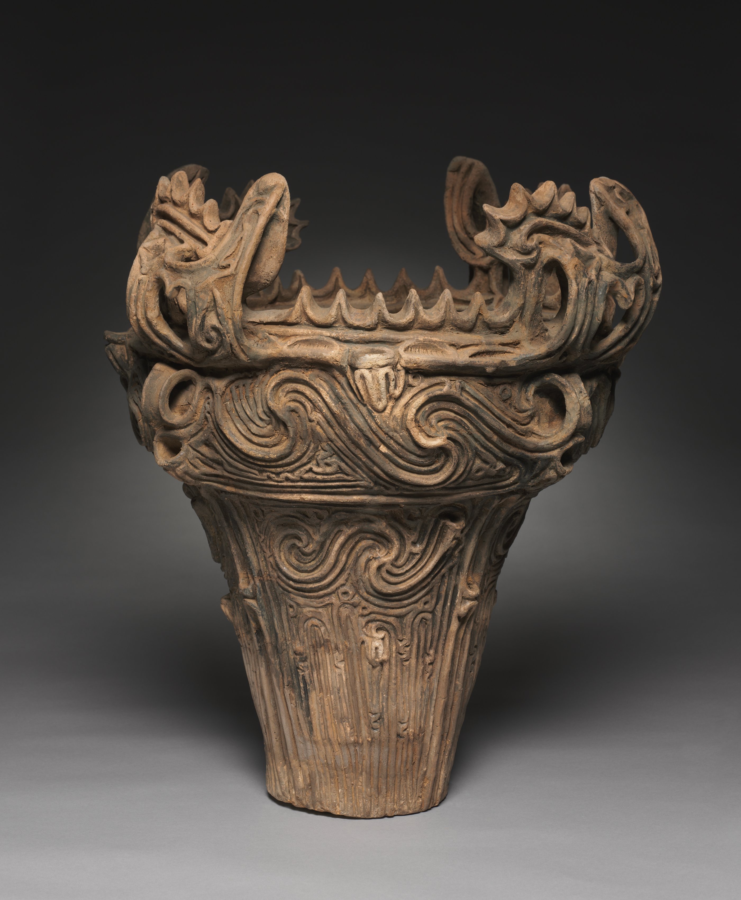 Fire-flame Cooking Vessel (Ka'en Doki) | Cleveland Museum of Art