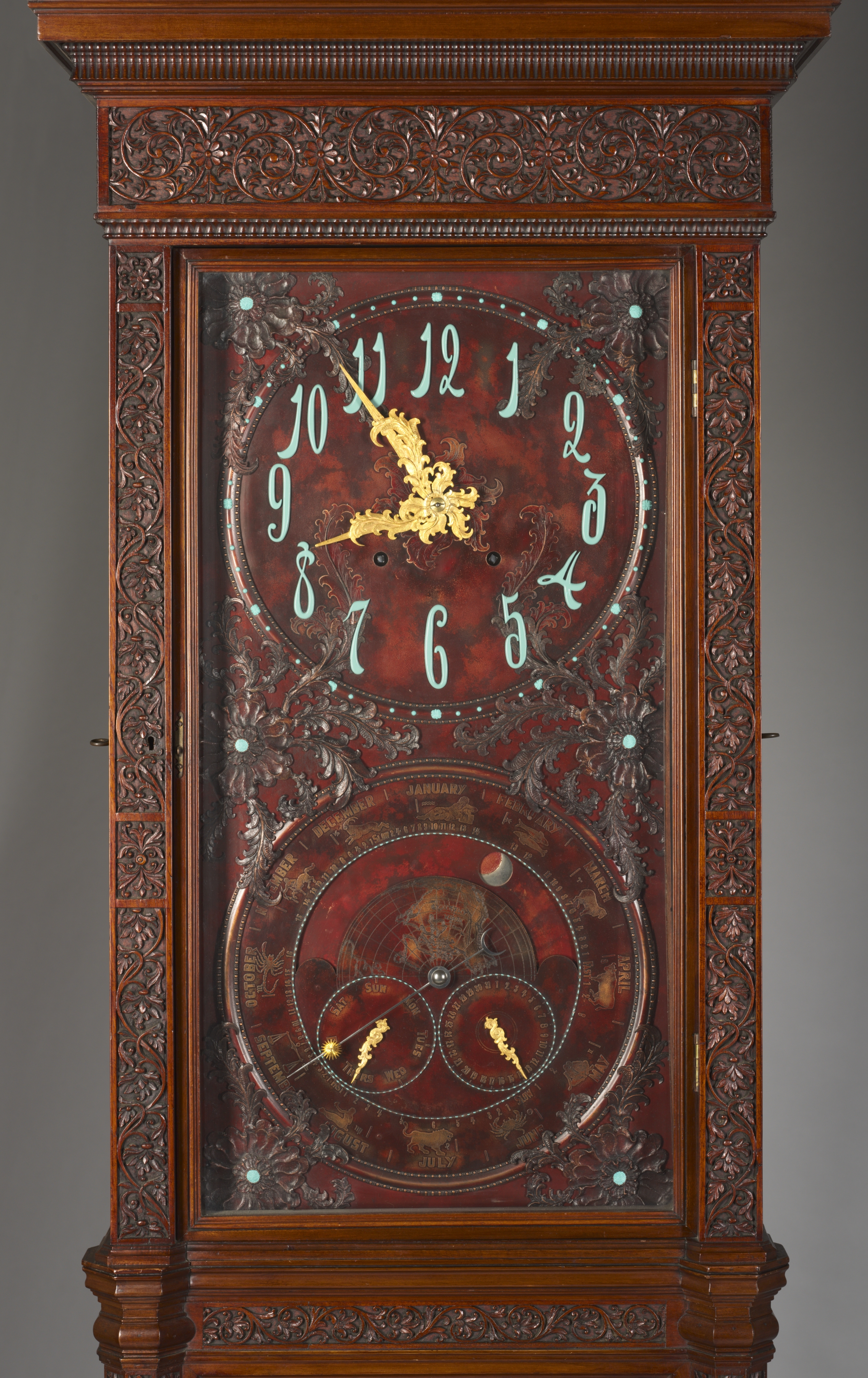 セール‼️アンティークタワークロック Musical tall clock 絵 Tall Clock | Cleveland Museum of Art